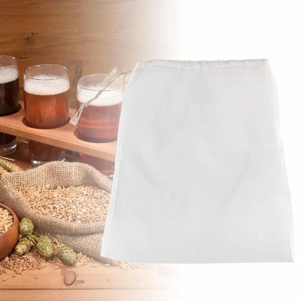 Torba Filtra Polyamid Brew Grade 66 do Piwa Domowego Wielokrotnego Użytku 45x62 cm
