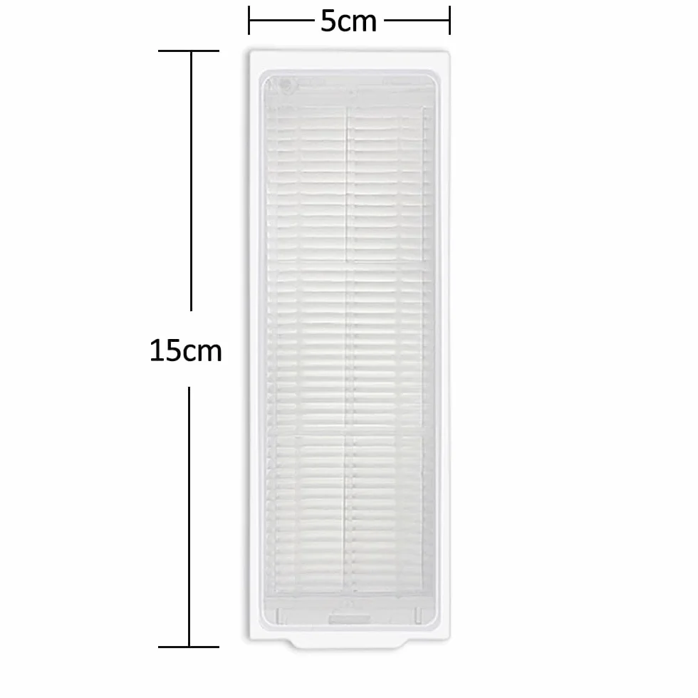 4 Sztuki Filtrów HEPA do Xiaomi Mop 2S / Mop P/Mop Pro / STYJ02YM / XMSTJQR2S, Zestaw 4 Sztuk Akcesoriów do Xiaomi Odkurzaczy z 1 x Szczotką Czyszczącą