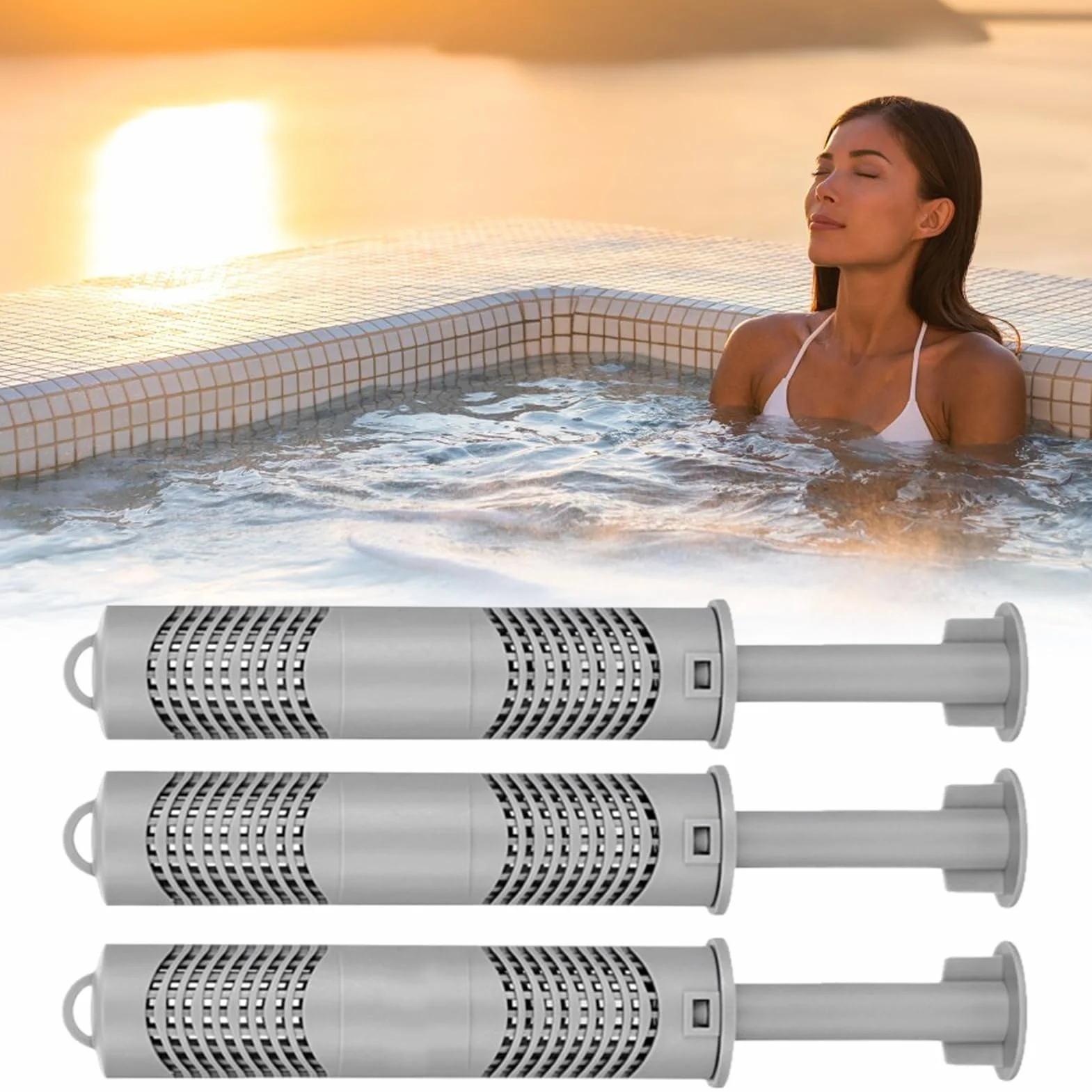 Hot Springs Silver Ion narzędzie do wkładu solnego, odporne na wysokie temperatury urządzenie o zdrowym wzornictwie, wysokiej jakości akcesoria kąpielowe, sprzęt spa z łatwym użyciem, artykuły domowe
