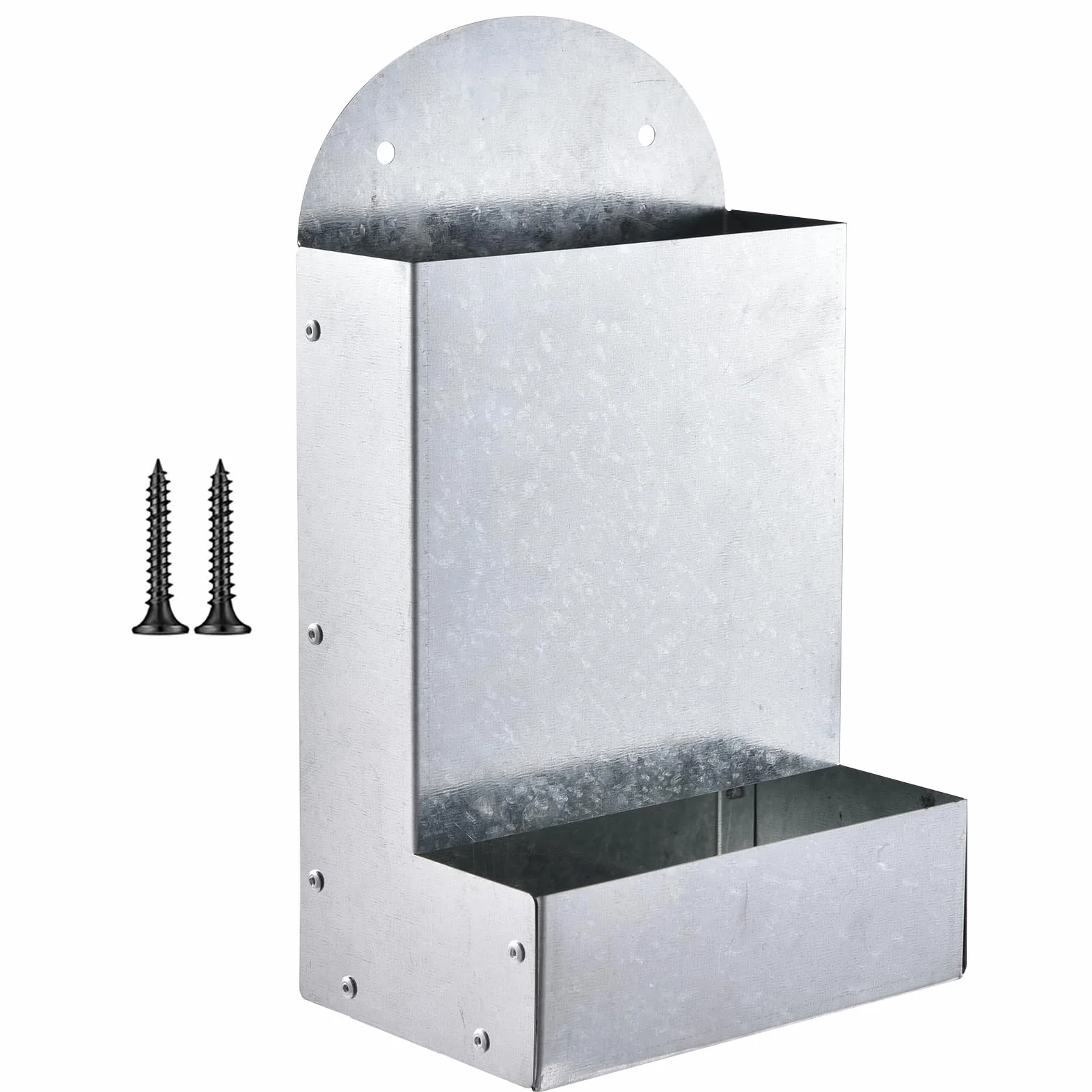 Chicken Feeder Grit, Chickens Coop Feeder, Portable Chick Feeding, Outdoor Accessory, Easy to Use and Maintain, Ideal for Duck, Farm, 5.9x3.9x10.2inches
