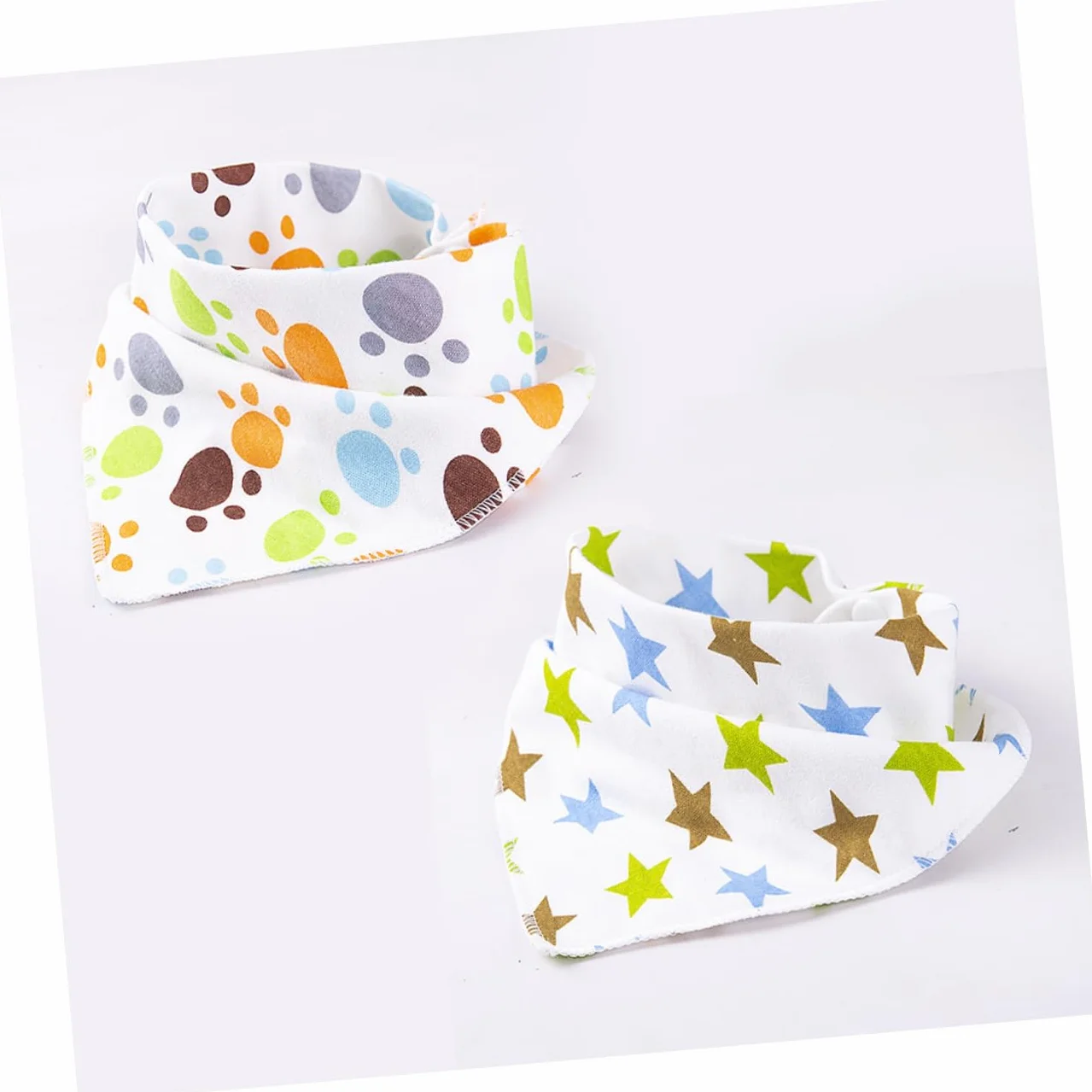 Trójkątna Bandana Dla Psa Letni Szalik We Flamingi Regulowana Chusteczka Dla Psa
