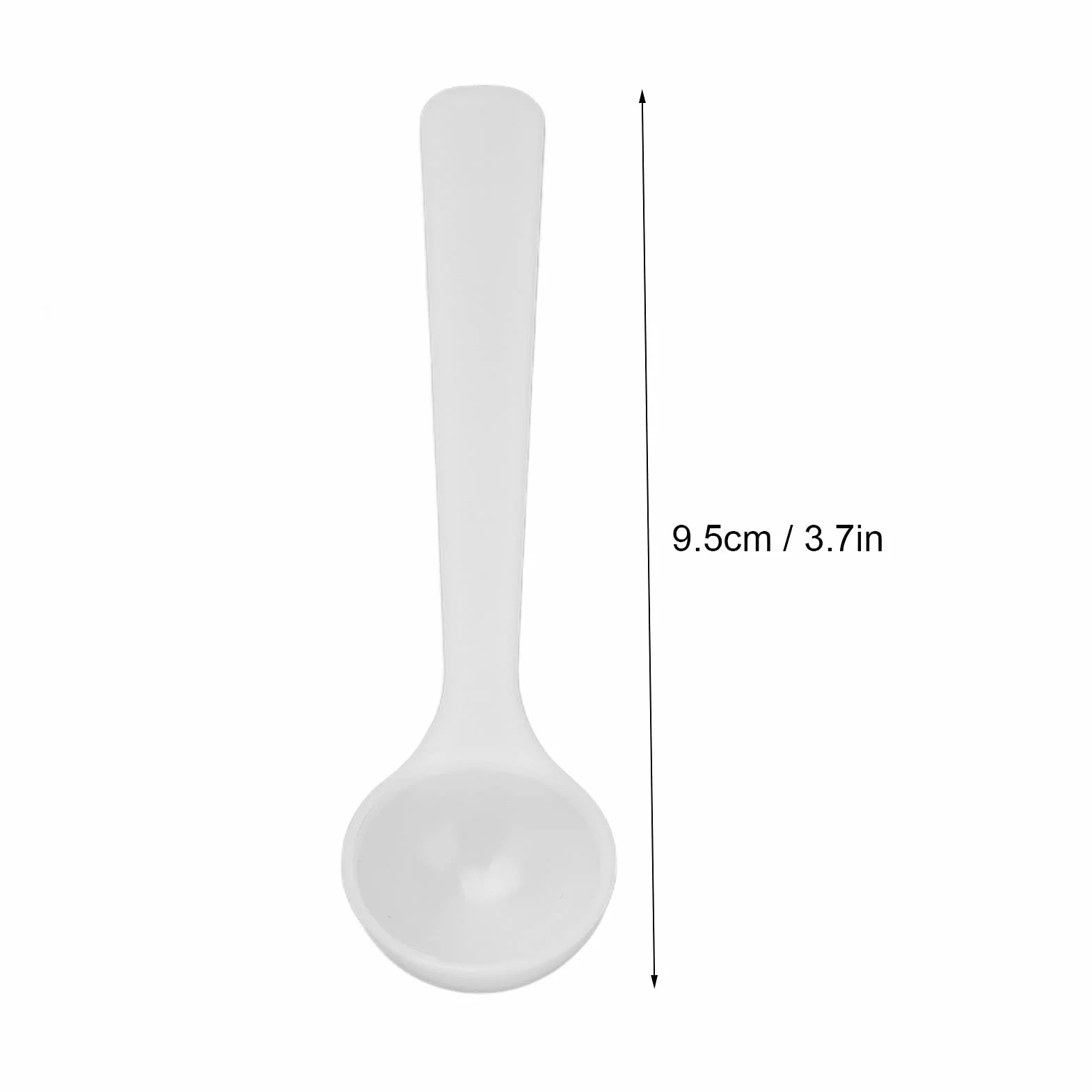 Łyżki Pomiarowe,100 Szt. Plastikowa Łyżka do Nawozu 2 ml/1G Odporność Na Wysoką Temperaturę Łyżka Pomiarowa Mikro Miarki Mini Miarki do Ogrodnictwa Nawożenie Kuchnia Gotowanie Pieczenie