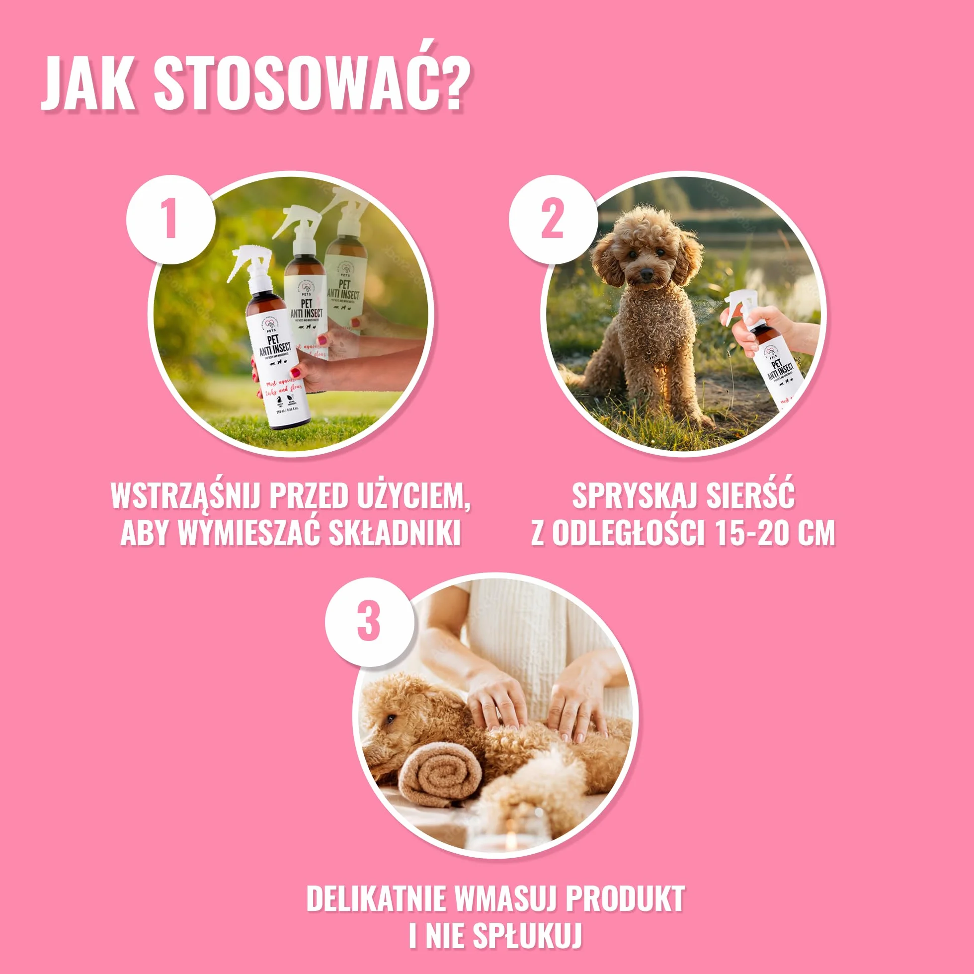 Naturalny środek przeciw kleszczom i pchłom o natychmiastowym działaniu - bez syntetycznych dodatków - Bezpieczna i skuteczna alternatywa dla tabletek, nie obciąża wątroby