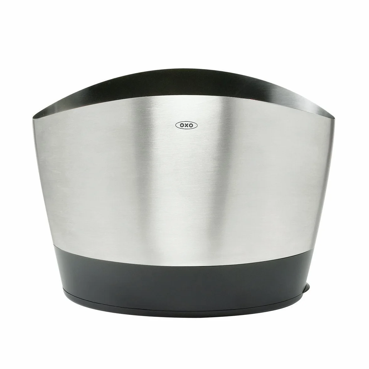 OXO Good Grips (1066734) uchwyt na przybory ze szczotkowanej stali nierdzewnej, srebrny, 21 cm x 12 cm x 15,9 cm