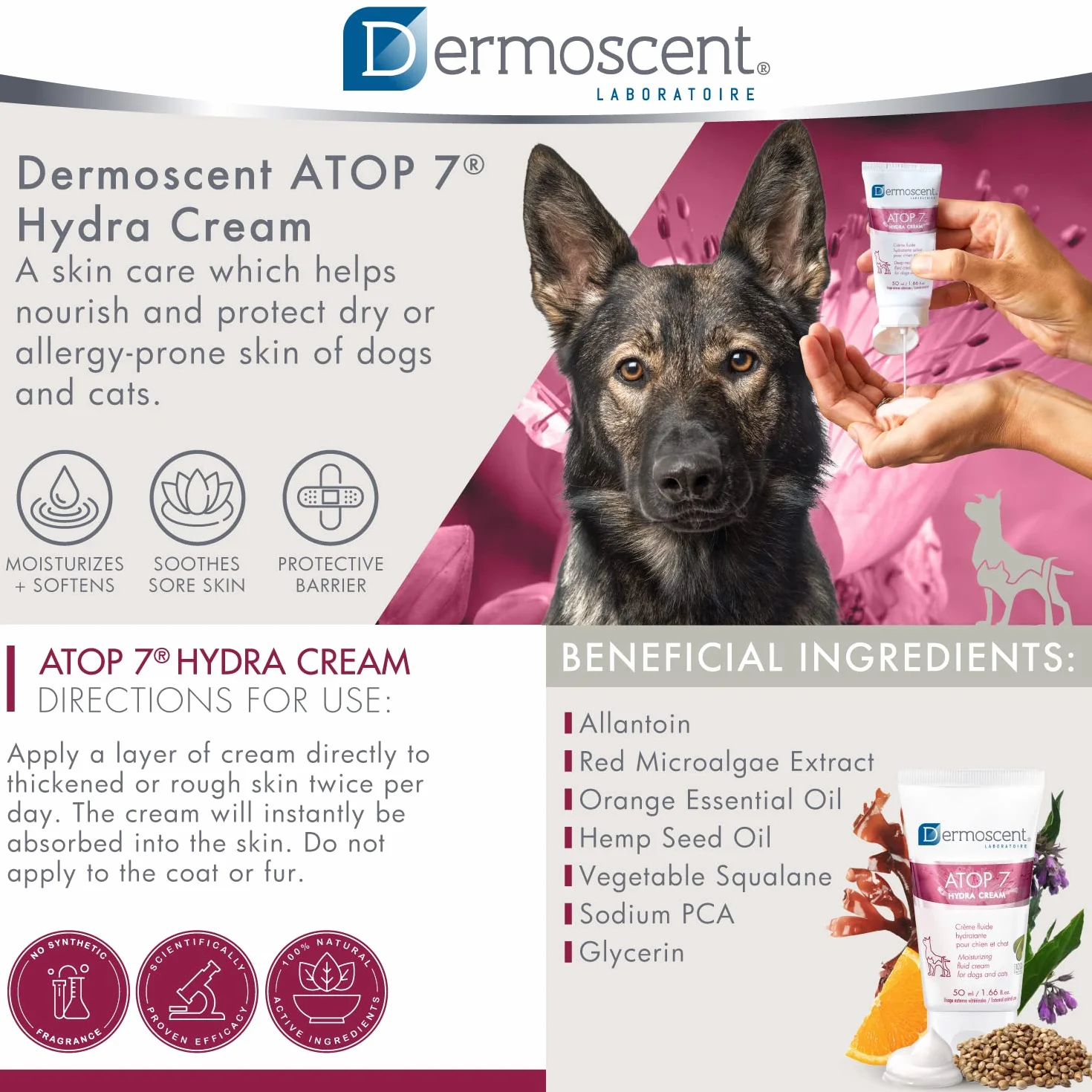 DERMOSCENT ATOP 7 Hydra Cream
