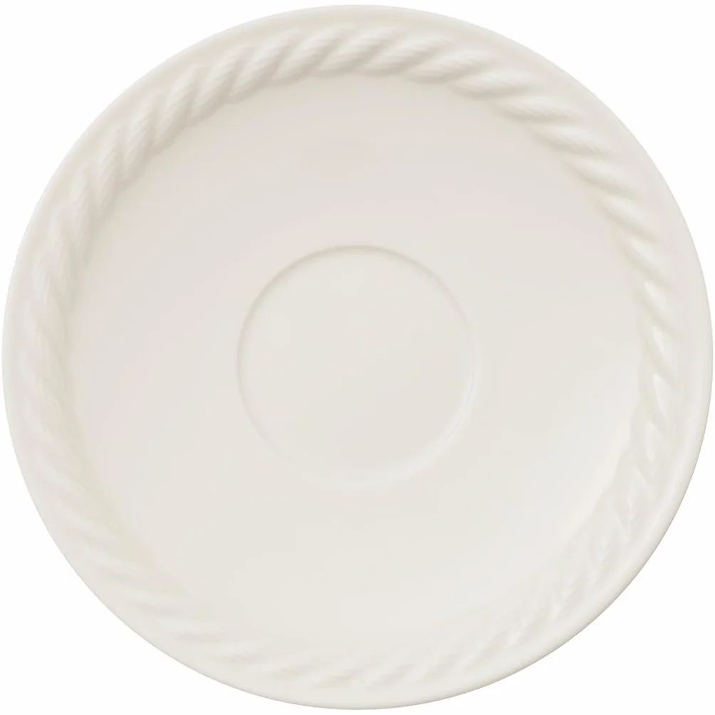 Villeroy und Boch Montauk spodek, 16 cm, porcelana premium, biały