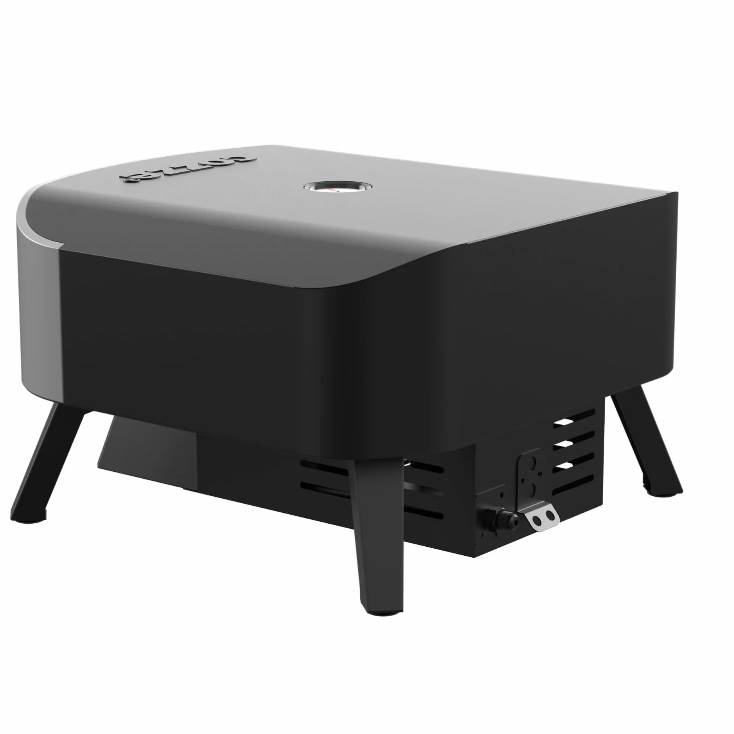 COZZE Mini piec do pizzy na gaz, 13 cali, kompaktowy piec do pizzy, na zewnątrz (50 mbar) – stół do pizzy z regulatorem do małych pizzy