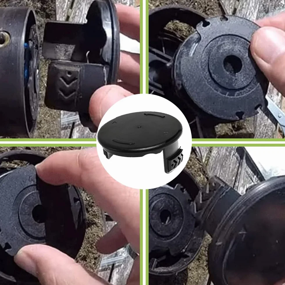 Nasadki szpuli, F016F04557 Zestaw 2 pokrywek szpuli, nasadka szpuli kosiarki, strimmer dla Bosch Art 23 SL 26 SL pokrywa szpuli