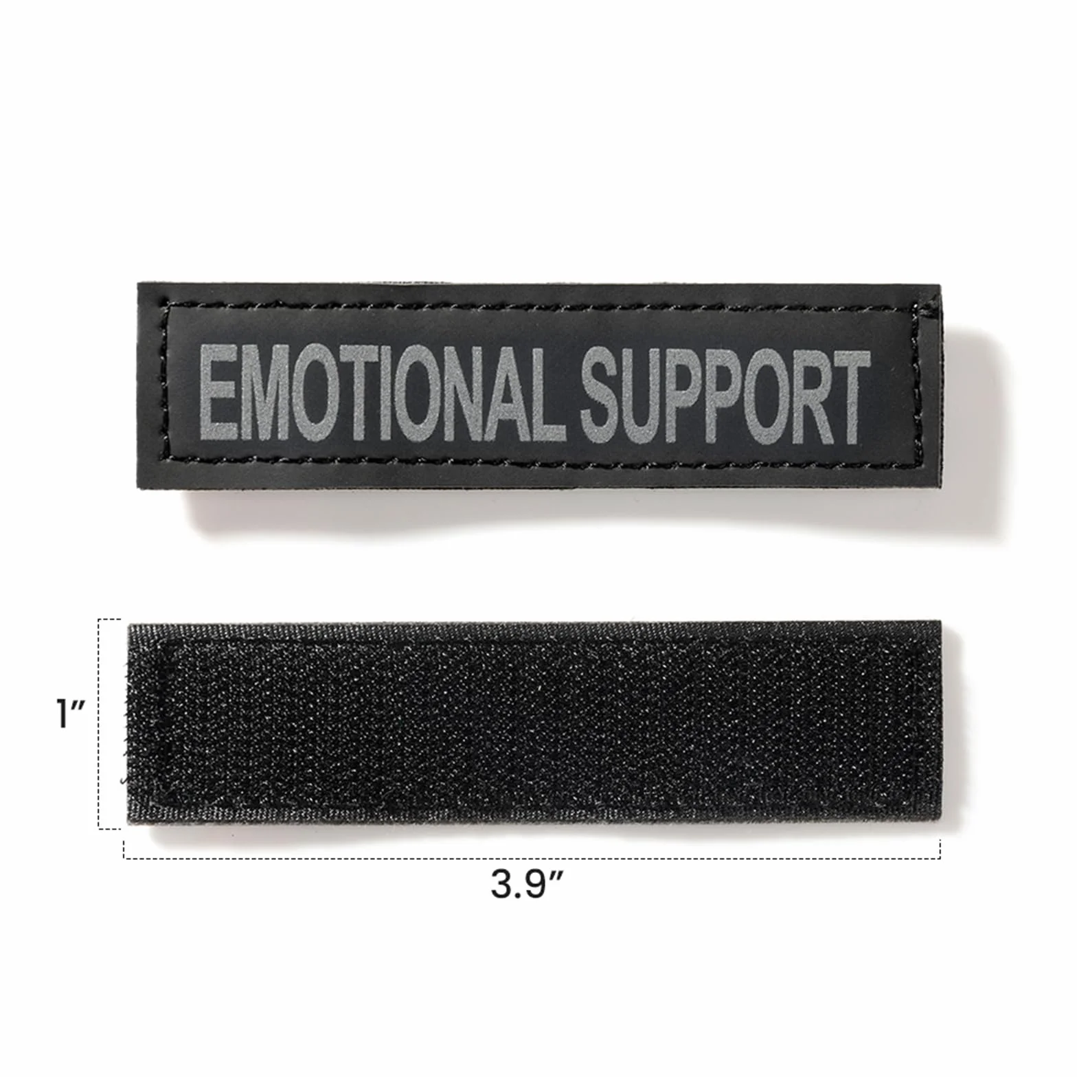 EXCELLENT ELITE SPANKER 2 szt. magiczna naklejka morale naszywka odblaskowa wsparcie emocjonalne łatka w szkoleniu szczeniaka na szelki i kamizelki dla psów