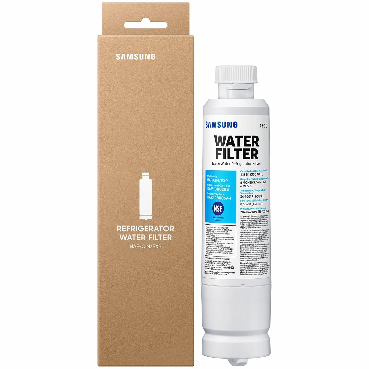 Samsung Da29-00020B Filtr Wody do Lodówki, 24 sztuki