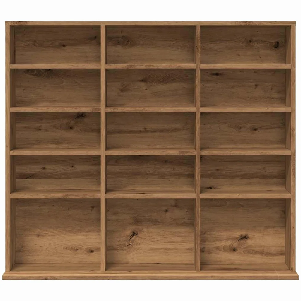 vidaXL Szafka na płyty CD, kolor dąb artisan, 100x23x89,5 cm, szafka na płyty CD, szafeczka, mebel, szafki na płyty CD, szafeczki, meble, regał