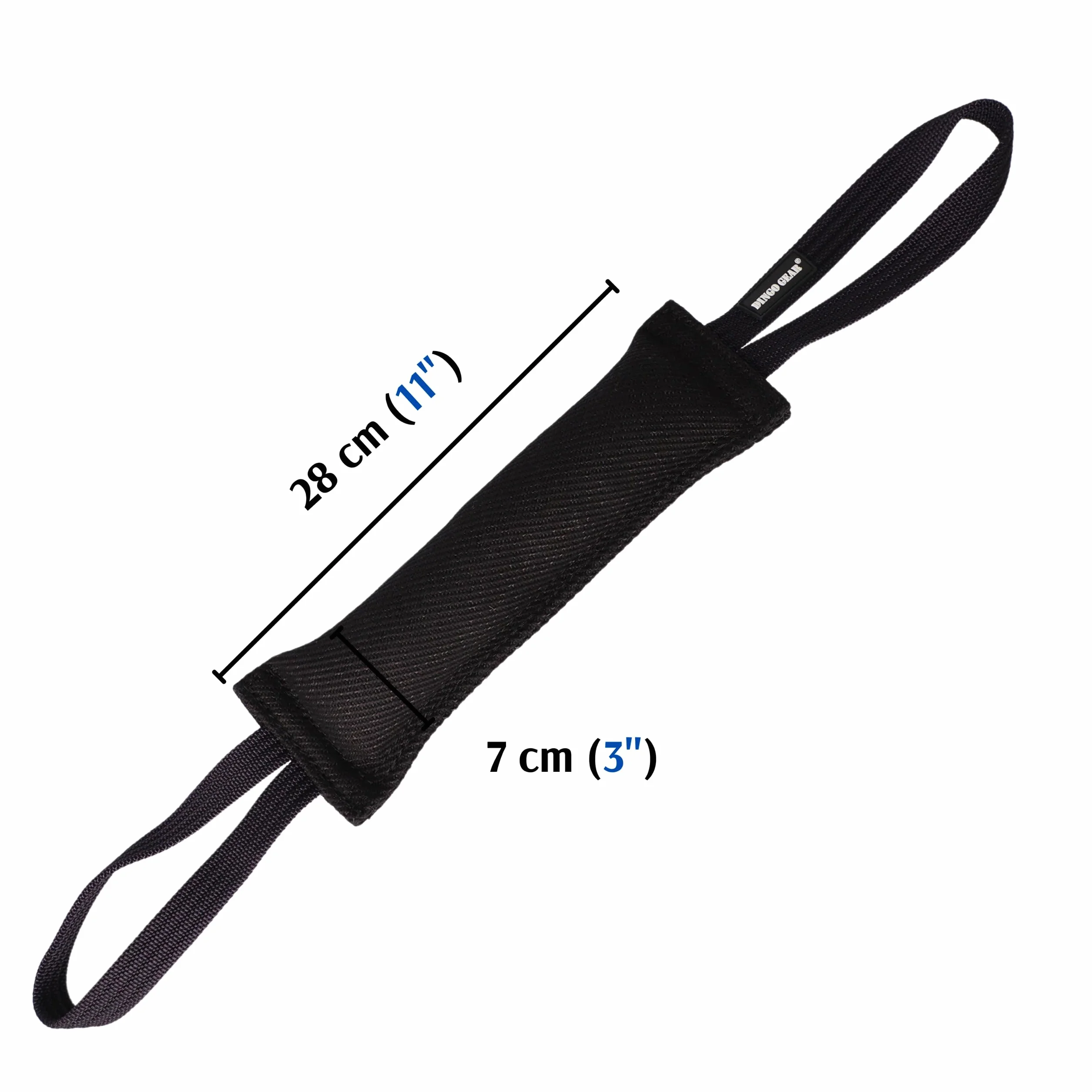 Dingo Gear Gryzak dla psa czarny 28 x 7 cm