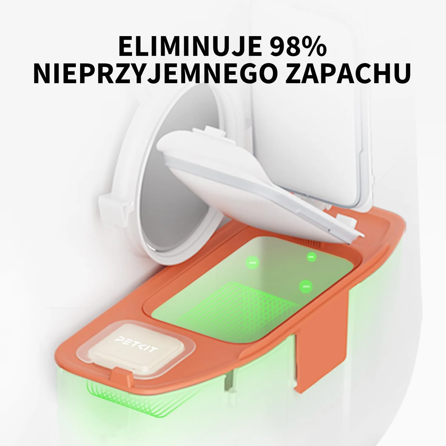 PETKIT Eliminator Zapachów do Samoczyszcząca Kuweta Pura Max 2 PUROBOT MAX PRO 2, Kontrola Zapachów Zestaw 3 Sztuk