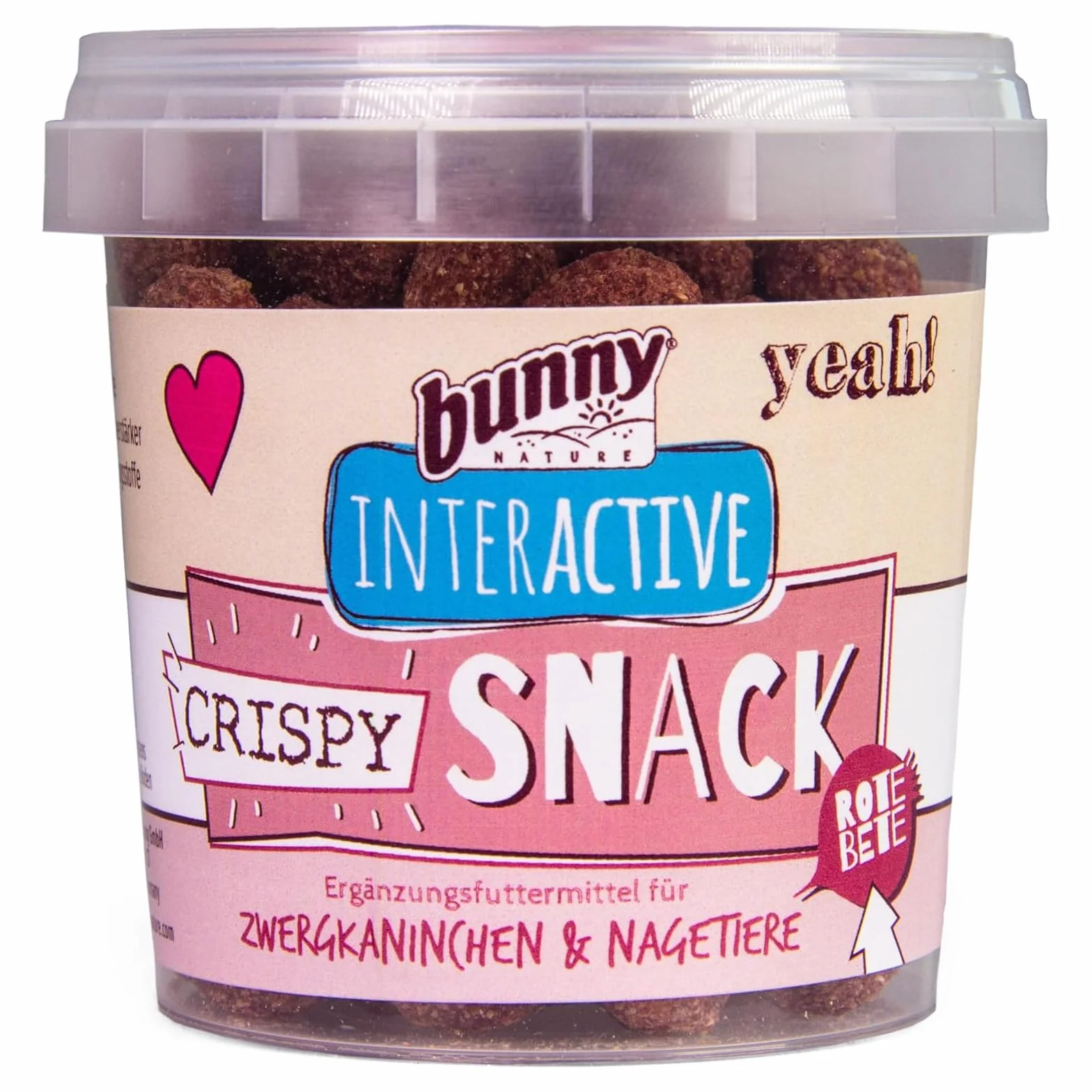 BunnyNature CRISPY SNACK CZERWONY BETE