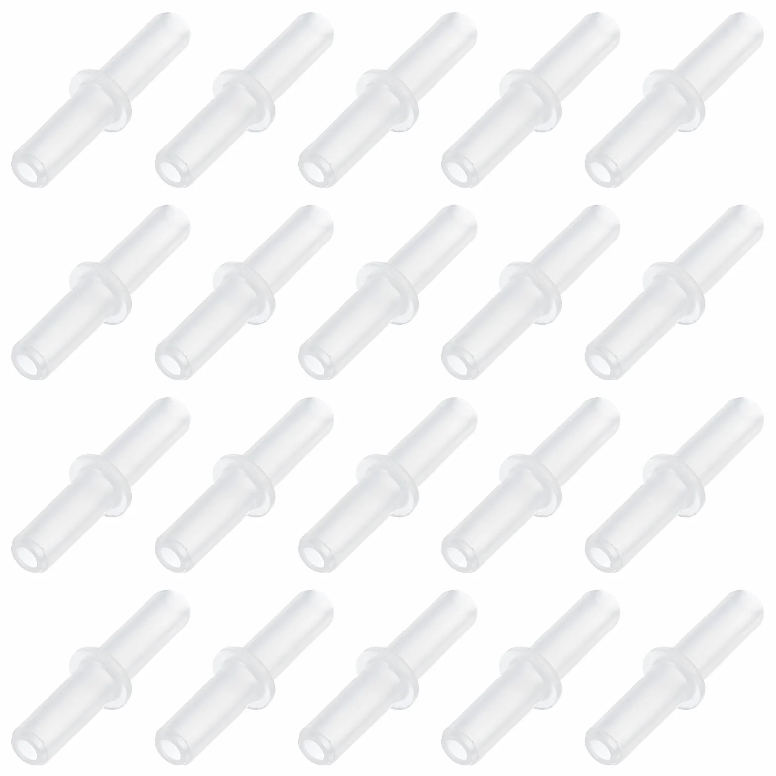QUARKZMAN złączki zaworów powietrza do akwarium, tworzywo sztuczne, 4 mm, biały