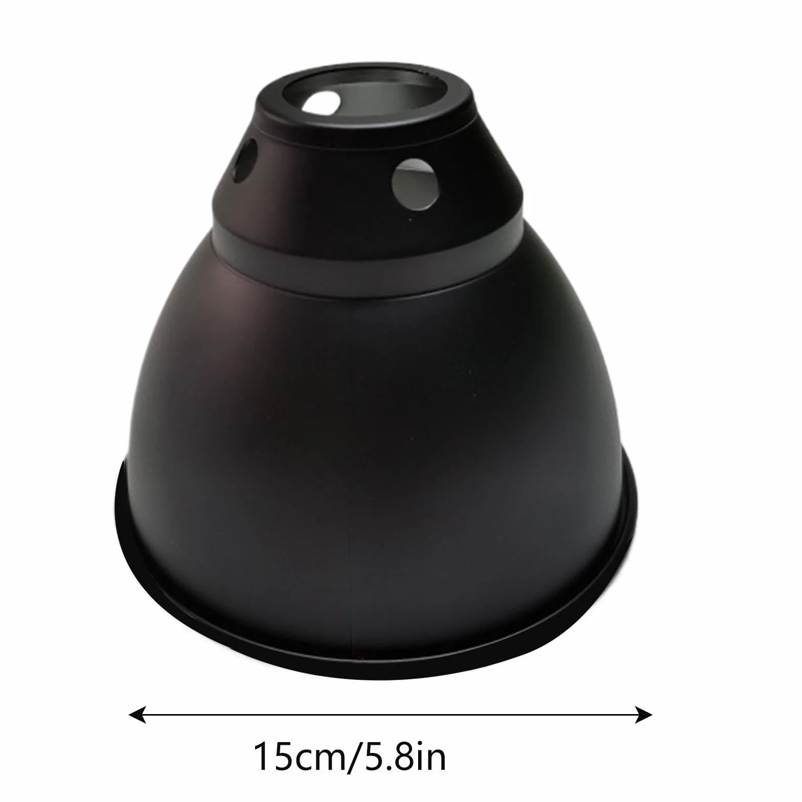 Oprawa lampy grzewczej dla gadów klosz z głęboką kopułą osłona odbicia optycznego do terrarium UVB