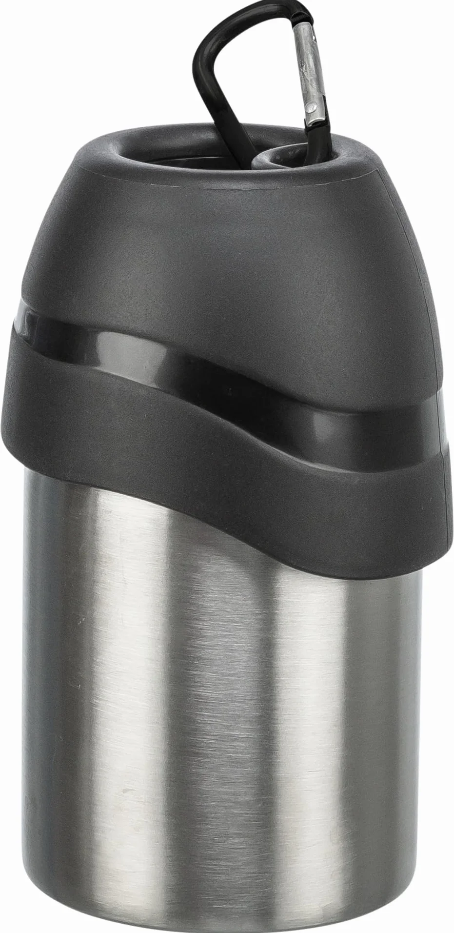 Trixie Butelka ze stali nierdzewnej/tworzywa sztucznego z miską, 300 ml, różne kolory