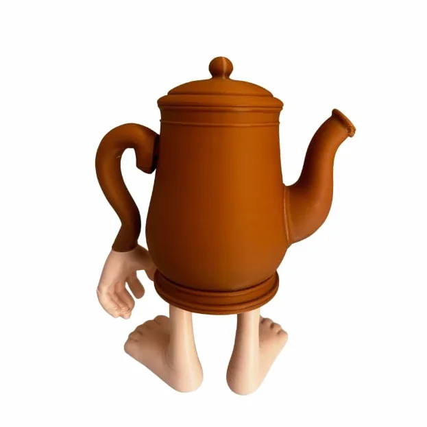 Genérico Ta Sahur Brainrot Figurka Przegubowa – 13 x 9 x 6 cm - Wirusowa lalka Meme | Dekoracja Geek | Humor Brainrot Collection