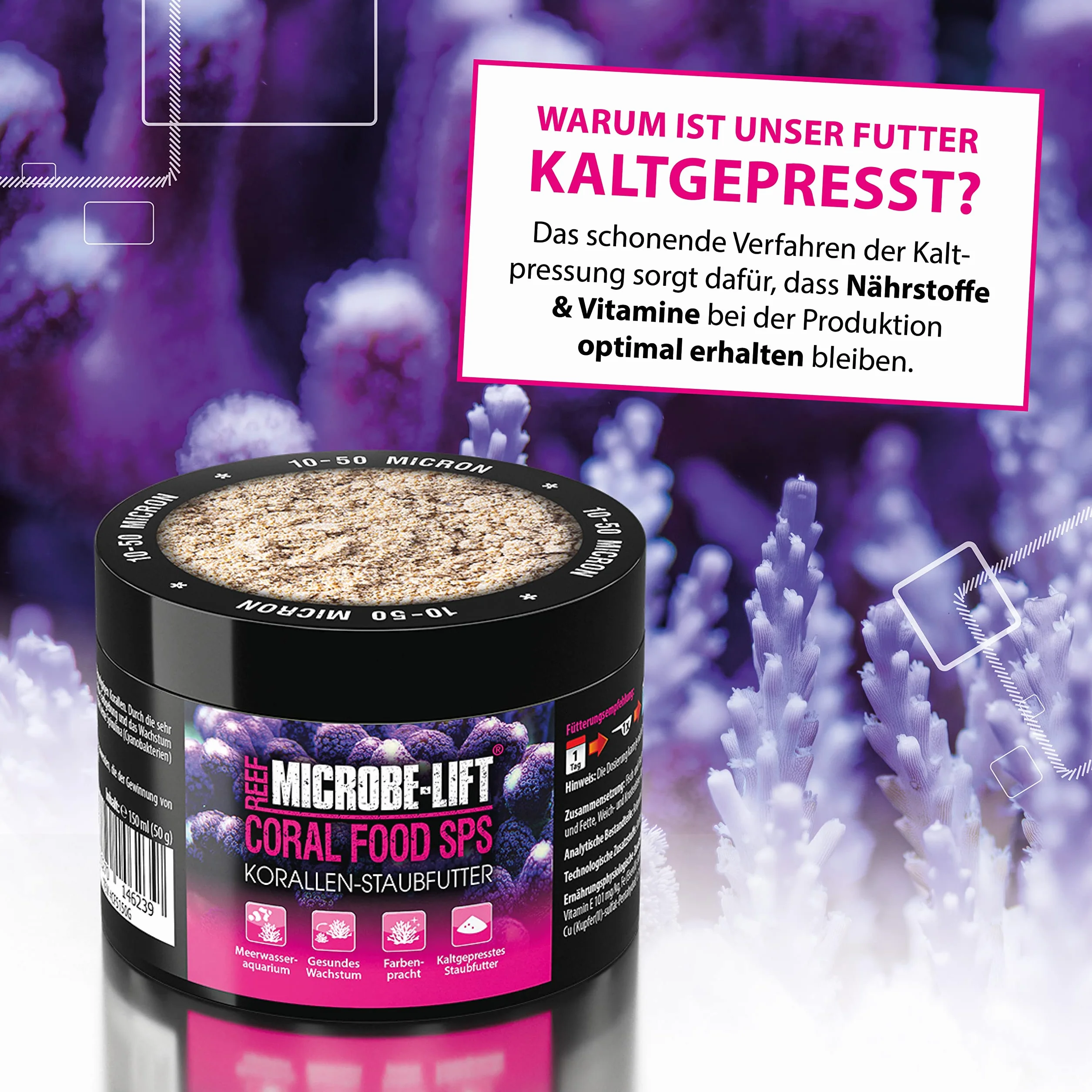 MICROBE-LIFT Coral Food SPS karma koralowa 50 g