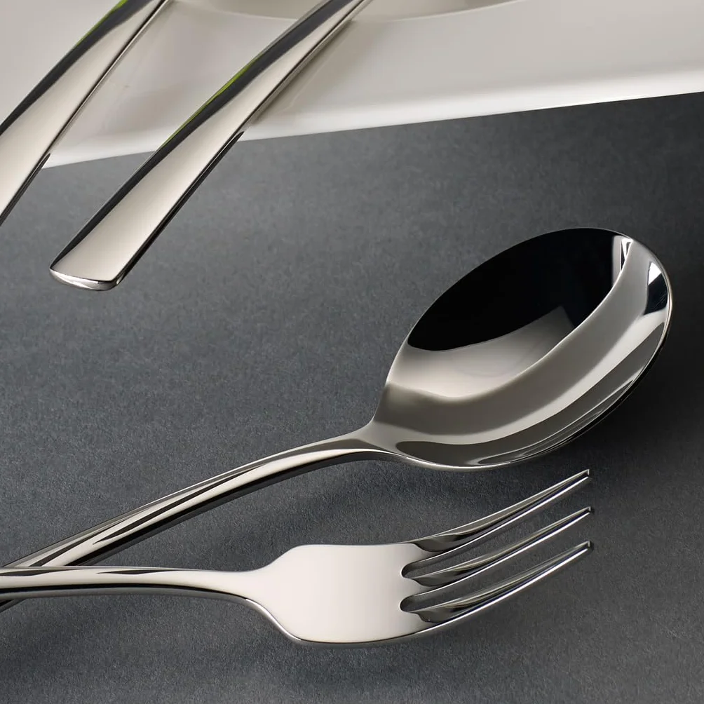 Villeroy & Boch – zestaw naczyń dla miłośników pasty i wina, 12-cz., kolor czarny matowy, stylizowany na łupek, serwis stołowy dla 4 osób