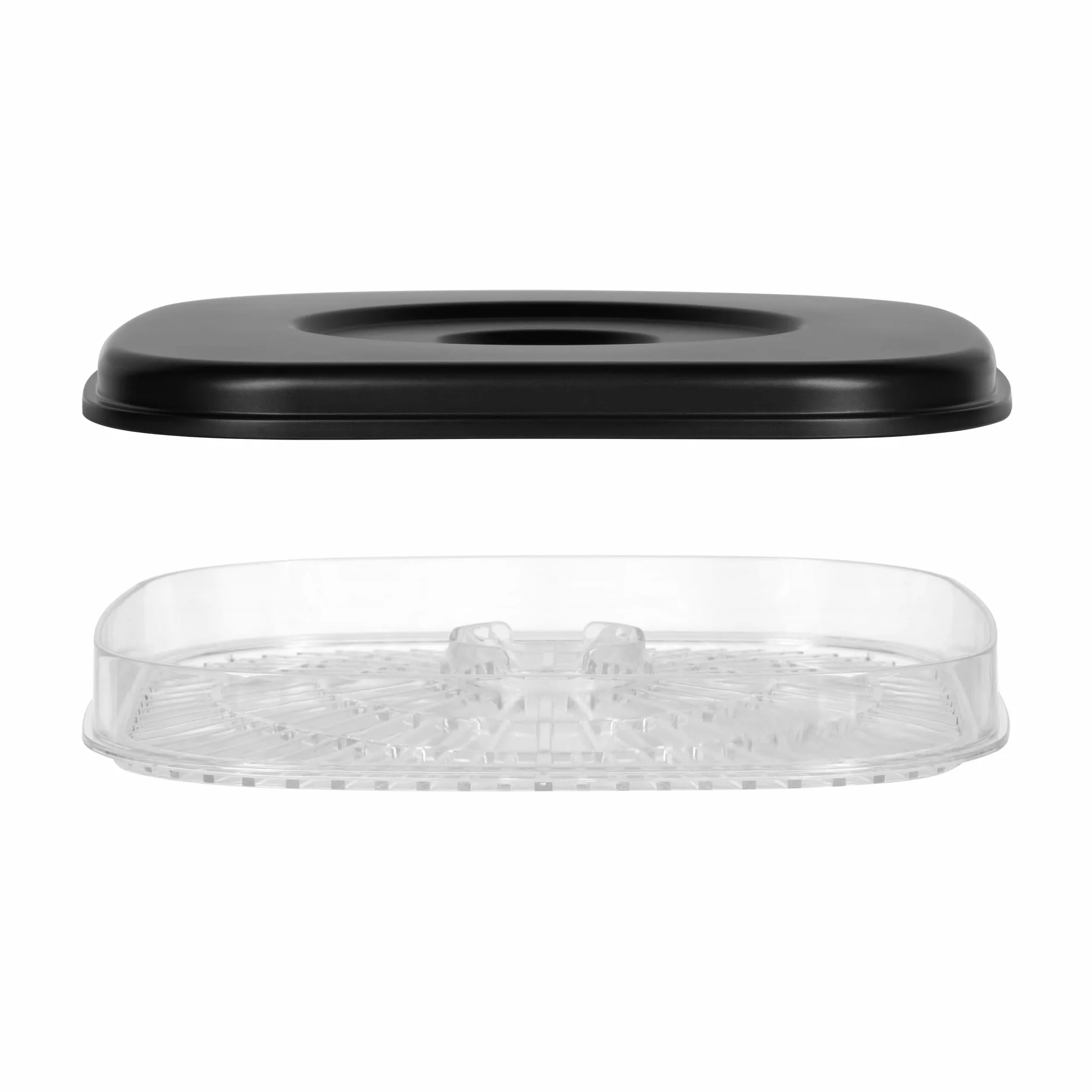 Teesa Suszarka do Grzybów Warzyw Owoców Moc 300W 5 Przezroczystych Sit Wyświetlacz LCD Termoobieg Regulacja Temperatury TSA3033