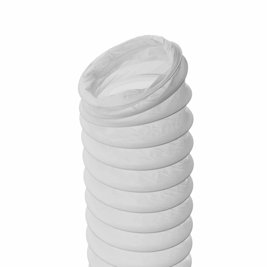 Ø 150 mm – 1 m wąż powietrza wylotowego PCW – wąż – wyciąg – powietrze wylotowe do klimatyzatorów, suszarek bębnowych, okapu kuchennego, akcesoria do suszarki
