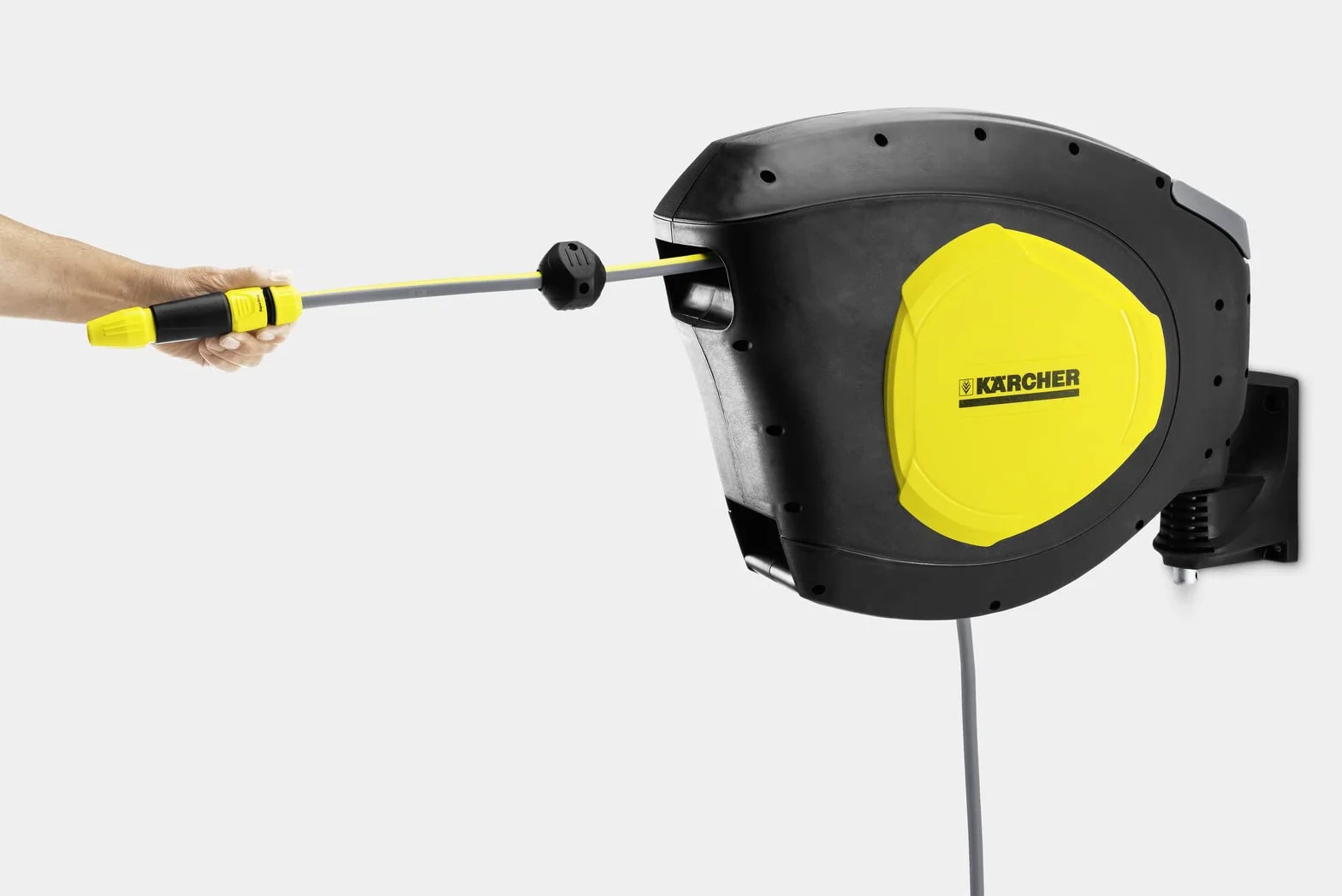Automatyczny bęben na wąż Kärcher CR 5.335 z wężem 35 m 1/2", pistoletem, złączkami, przyłączem i redukcją