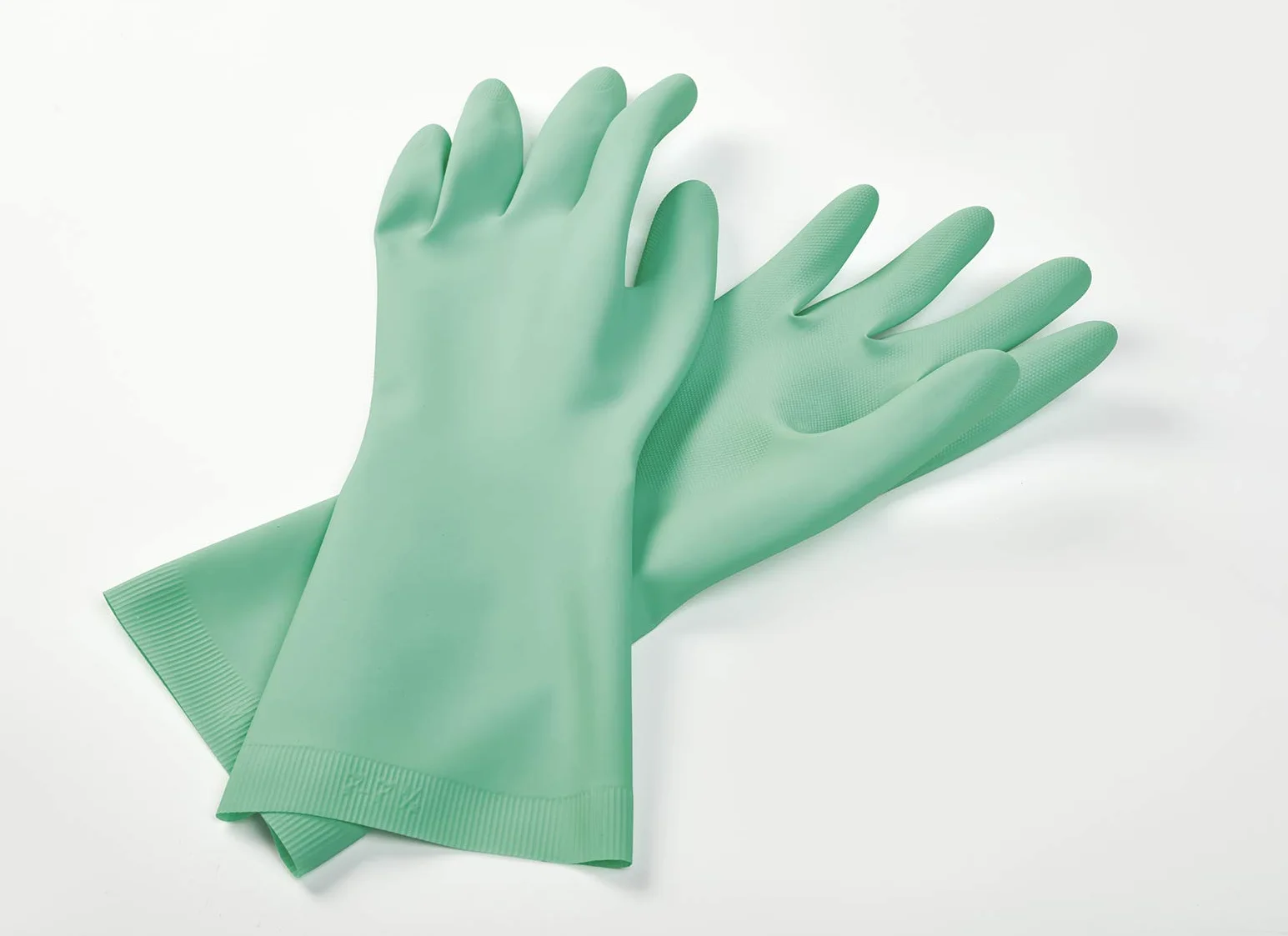 Spontex Daily Care rękawice domowe ze 100% lateksu z certyfikatem FSC, z podszewką z bawełny pochodzącej z recyklingu, do wszystkich prac związanych z czyszczeniem i pielęgnacją, 1 para, rozmiar L
