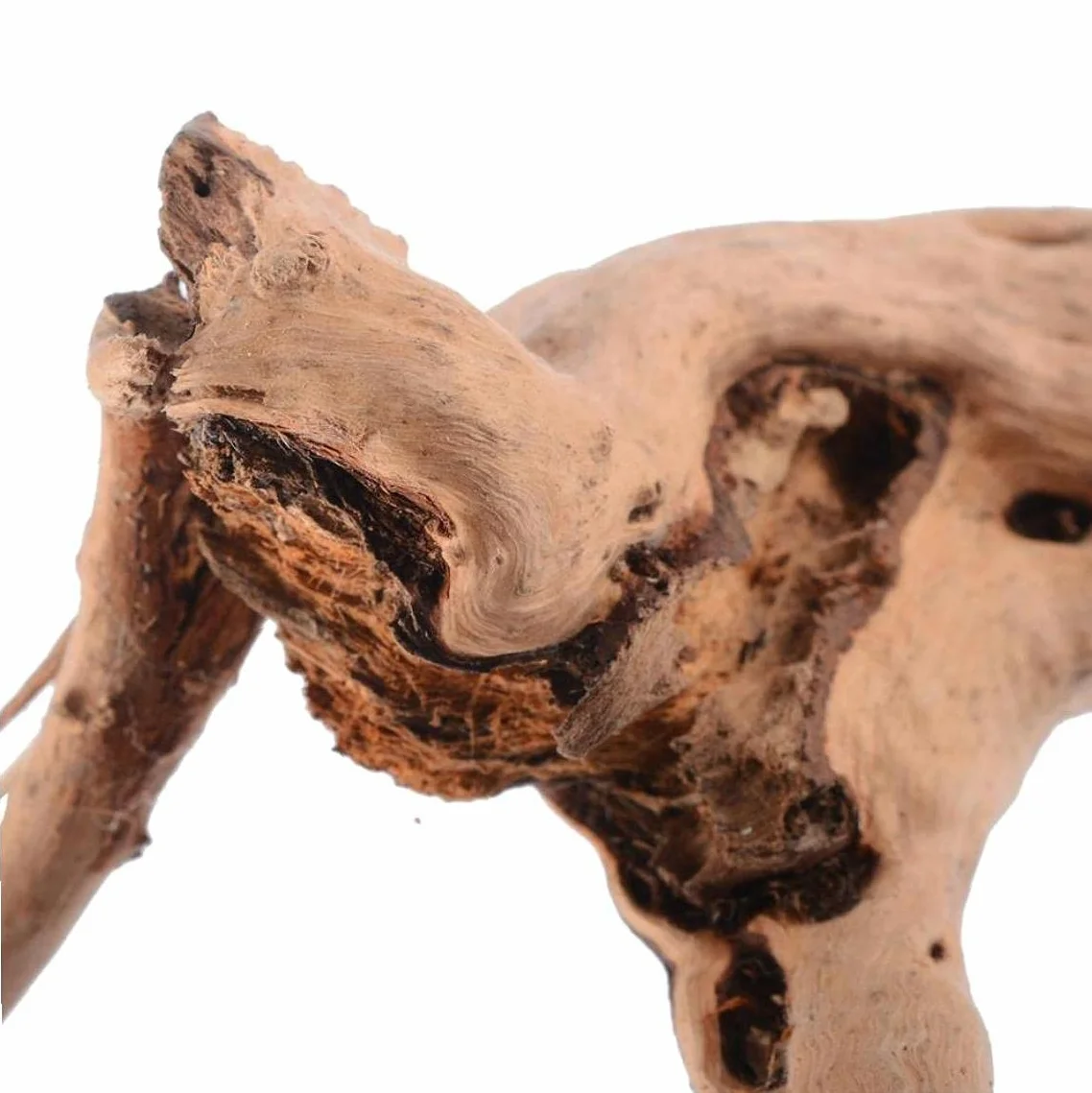 Naturalne drewno ozdoby dekoracyjne do akwarium pień dryfowody 18x11x11 cm