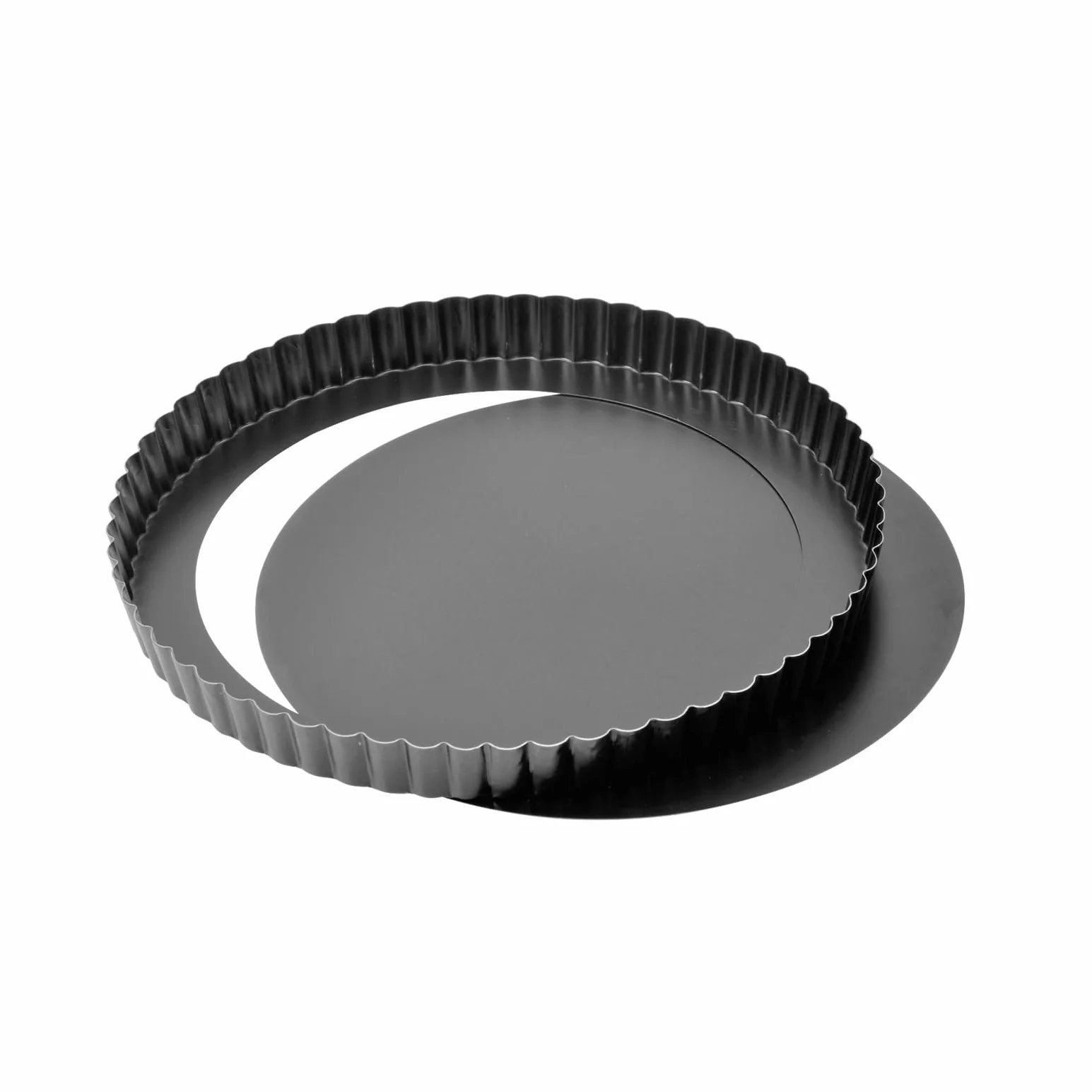 Kaiser La Forme Plus Tortownica Okrągła, Stal, Czarny, Ø 26 cm