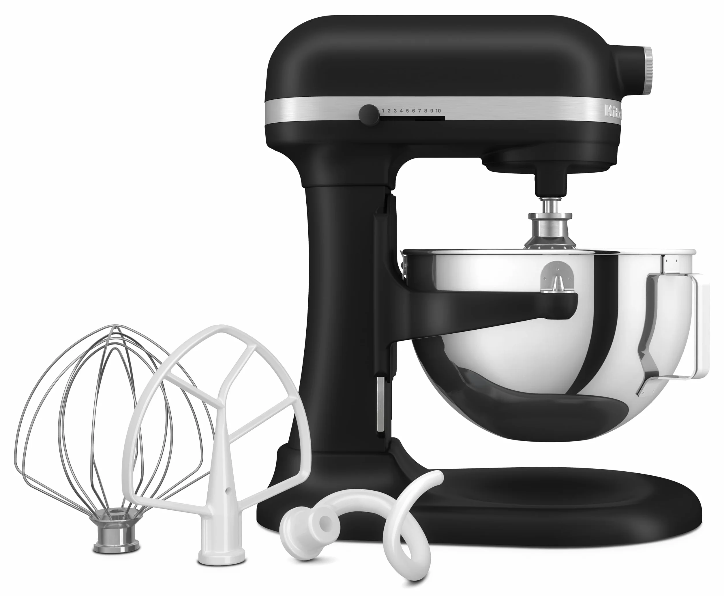 KitchenAid Heavy DUTY planeta z podnoszoną miską 5,2 l - czarny matowy 5 KSM55SXXEBM