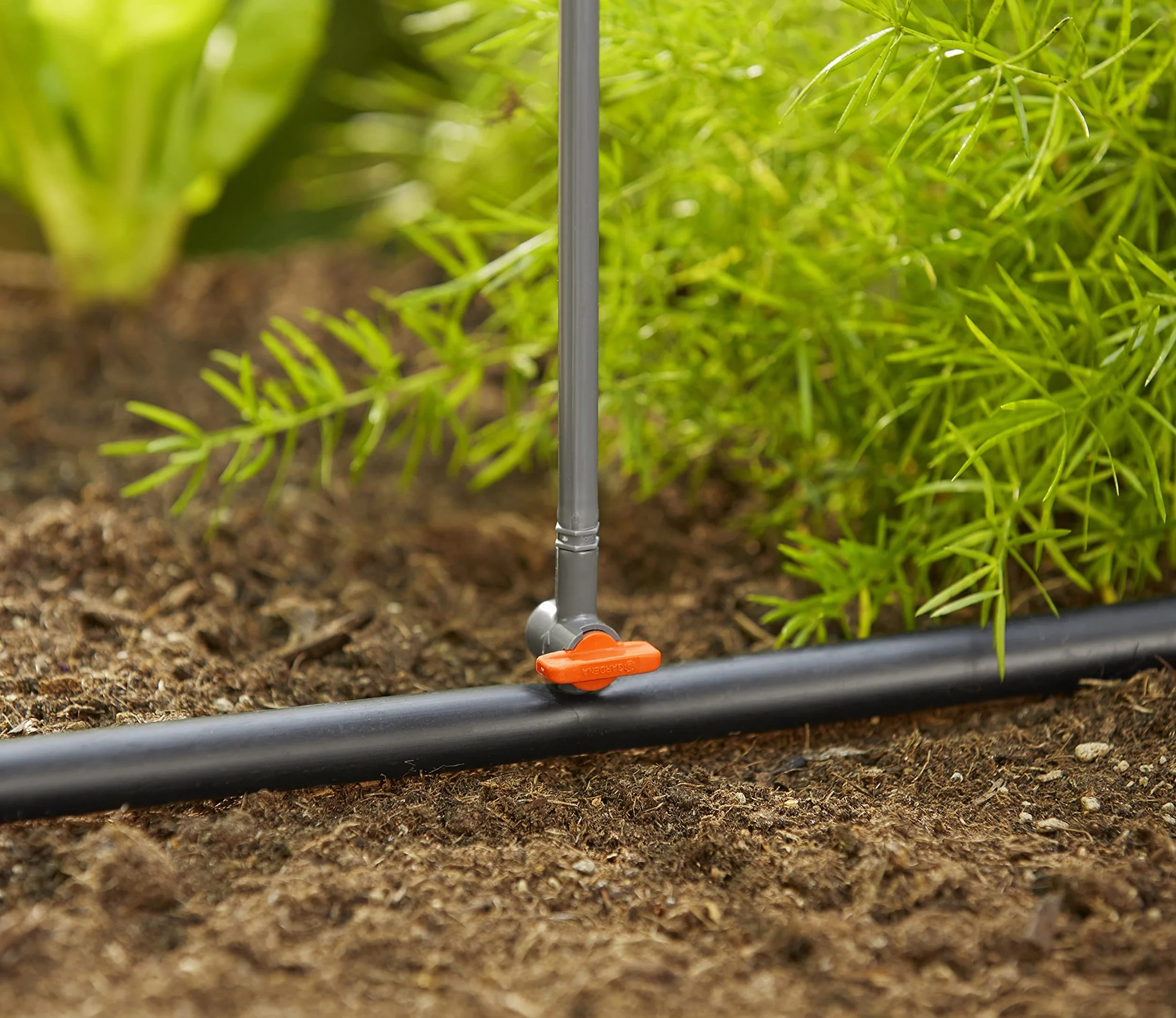 Gardena Micro-Drip system zawór regulacyjny: zawór sterujący do regulacji natężenia przepływu i zasięgu dysz zraszających, 5 szt. (1374-20)