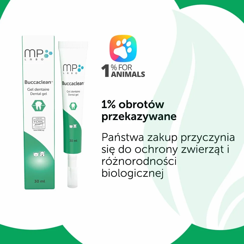 MP Labo Buccaclean® Gel 30 ml żel do jamy ustnej dla psów i kotów