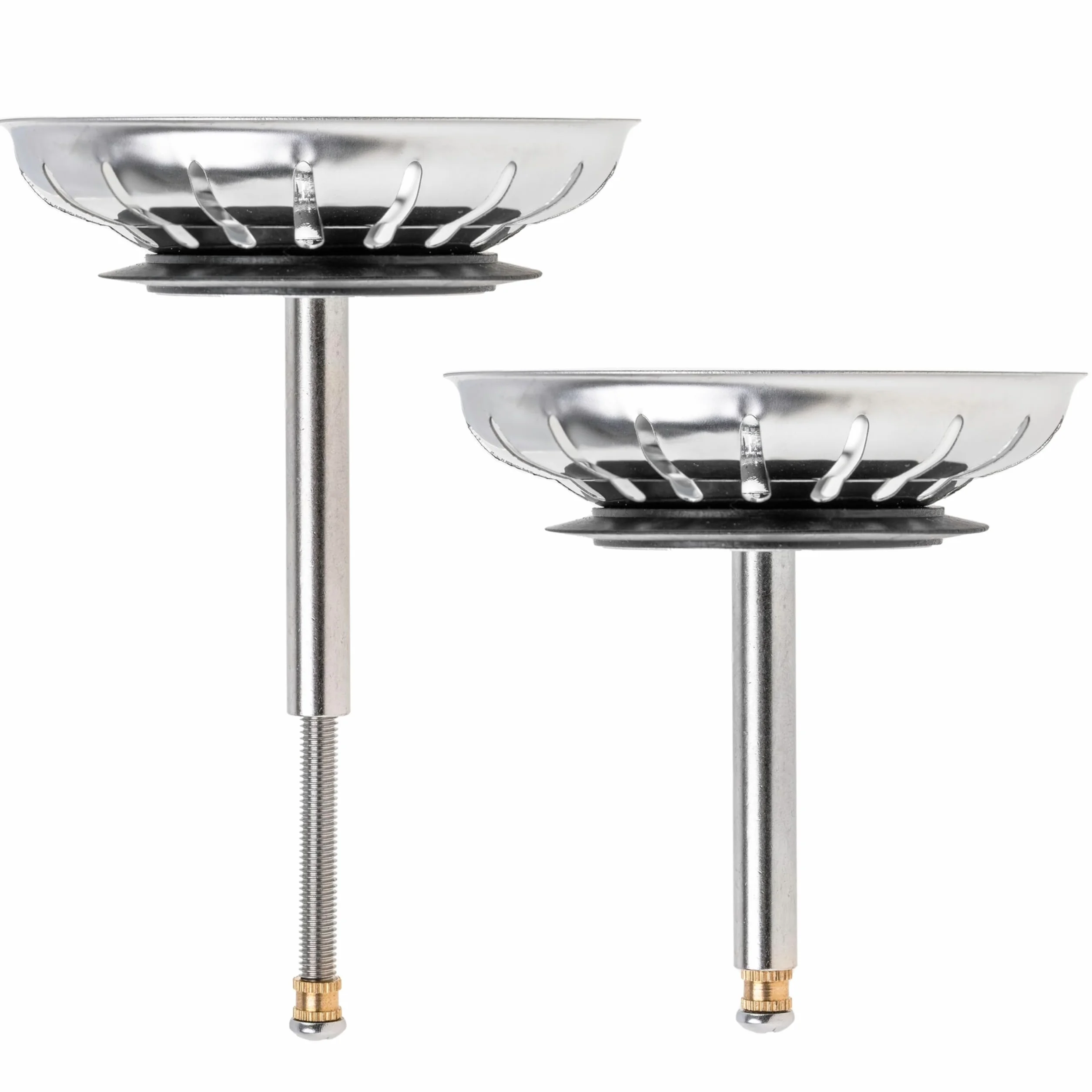 Sitko do zlewu kuchennego, Ø 79 mm, kompatybilny z Blanco 119146, kosz sitkowy 3,5" z 18 rowkami, trzpień mimośrodowy 52-97 mm, trzpień Ø 8 mm, część zamienna do zlewu, wkładka sitko do zlewu, funkcja