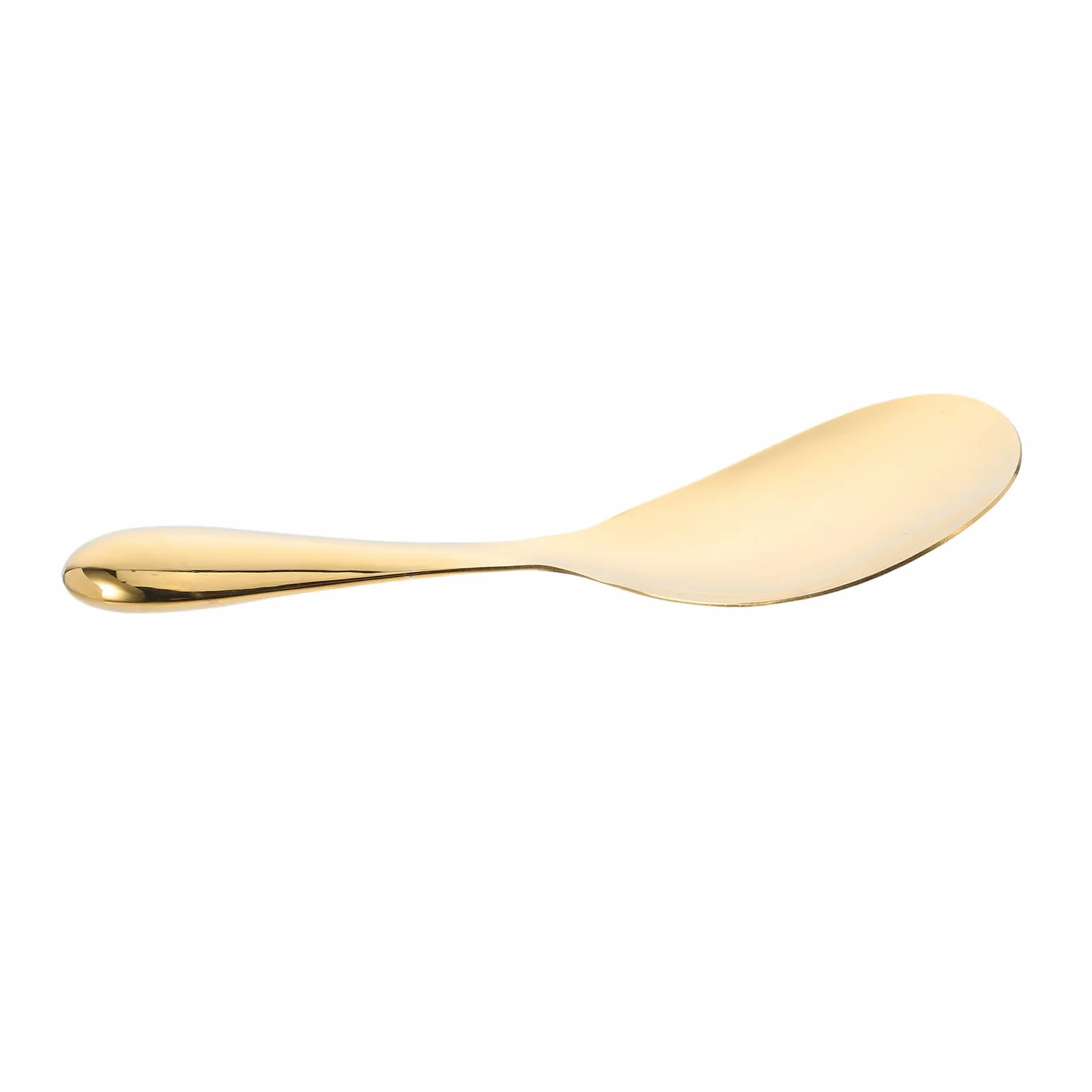 Łyżka Do Ryżu Stali Nierdzewnej z Ergonomicznym Uchwytem Praktyczna Łyżka Kuchenna Do Ryżu