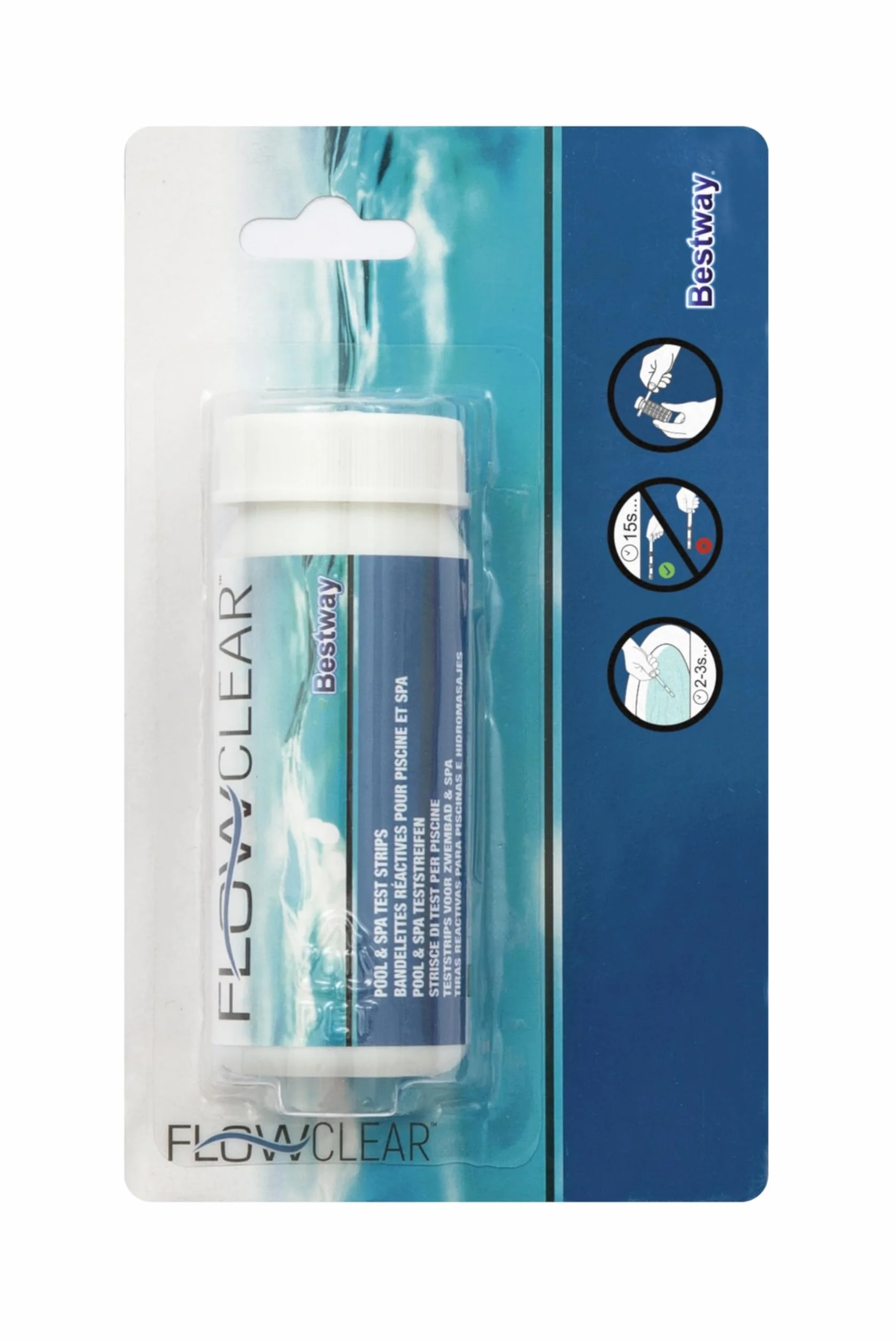 Bestway Flowclear™ Pool & Spa Test Strips