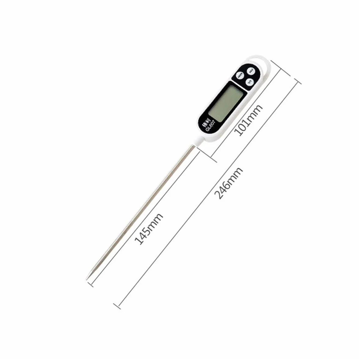 XINGYU Domowy kuchenny termometr do żywności, miernik temperatury wody, temperatura wody, mleko, ciepły olej, ciepły ciecz, pieczenie, elektroniczna sonda temperatury, czarny, różowy, zielony, żółty bardzo