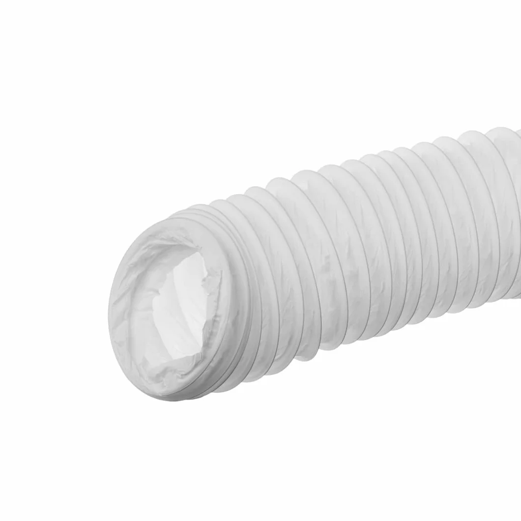 Ø 150 mm – 1 m wąż powietrza wylotowego PCW – wąż – wyciąg – powietrze wylotowe do klimatyzatorów, suszarek bębnowych, okapu kuchennego, akcesoria do suszarki