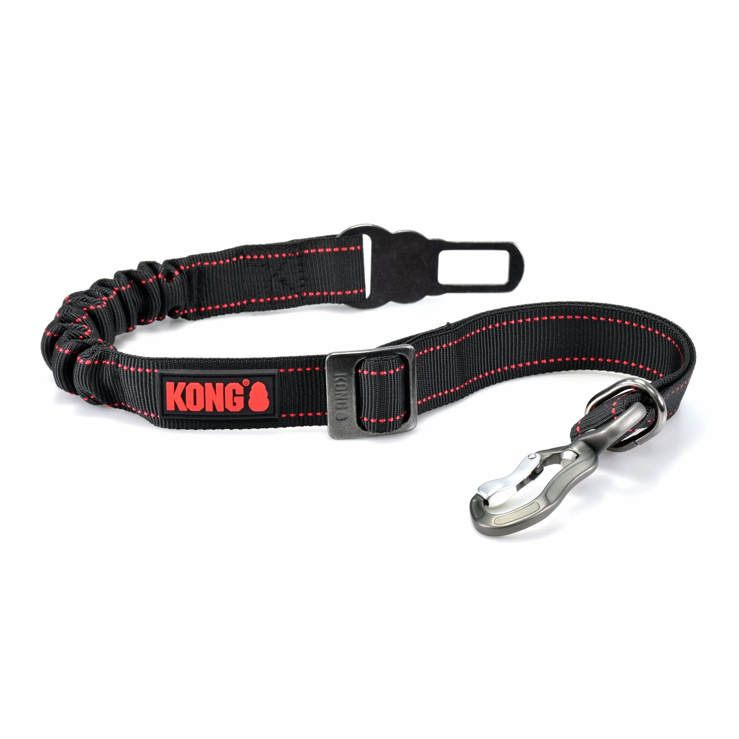 KONG Deluxe Swivel Tether czarny czerwony bardzo duży