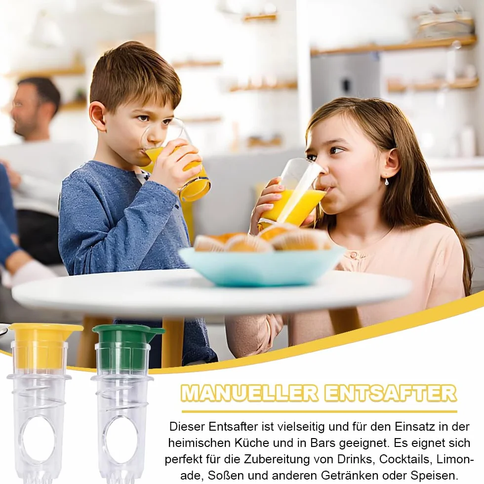Wyciskarka do cytryn, 2 sztuki, ręczna wyciskarka do cytryn, sok z cytryn, sokowirówka do pomarańczy, cytryn i innych owoców cytrusowych
