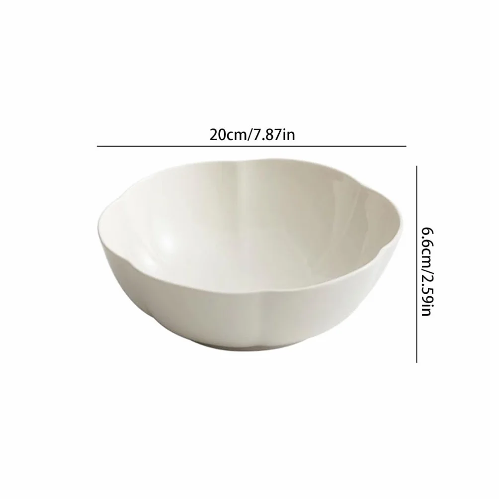 Miski do zupy Ceramiczna miska do sałatki domowej, miska na zupę o dużej pojemności, wysokiej jakości miska na owoce, miska na makaron miski obiadowe