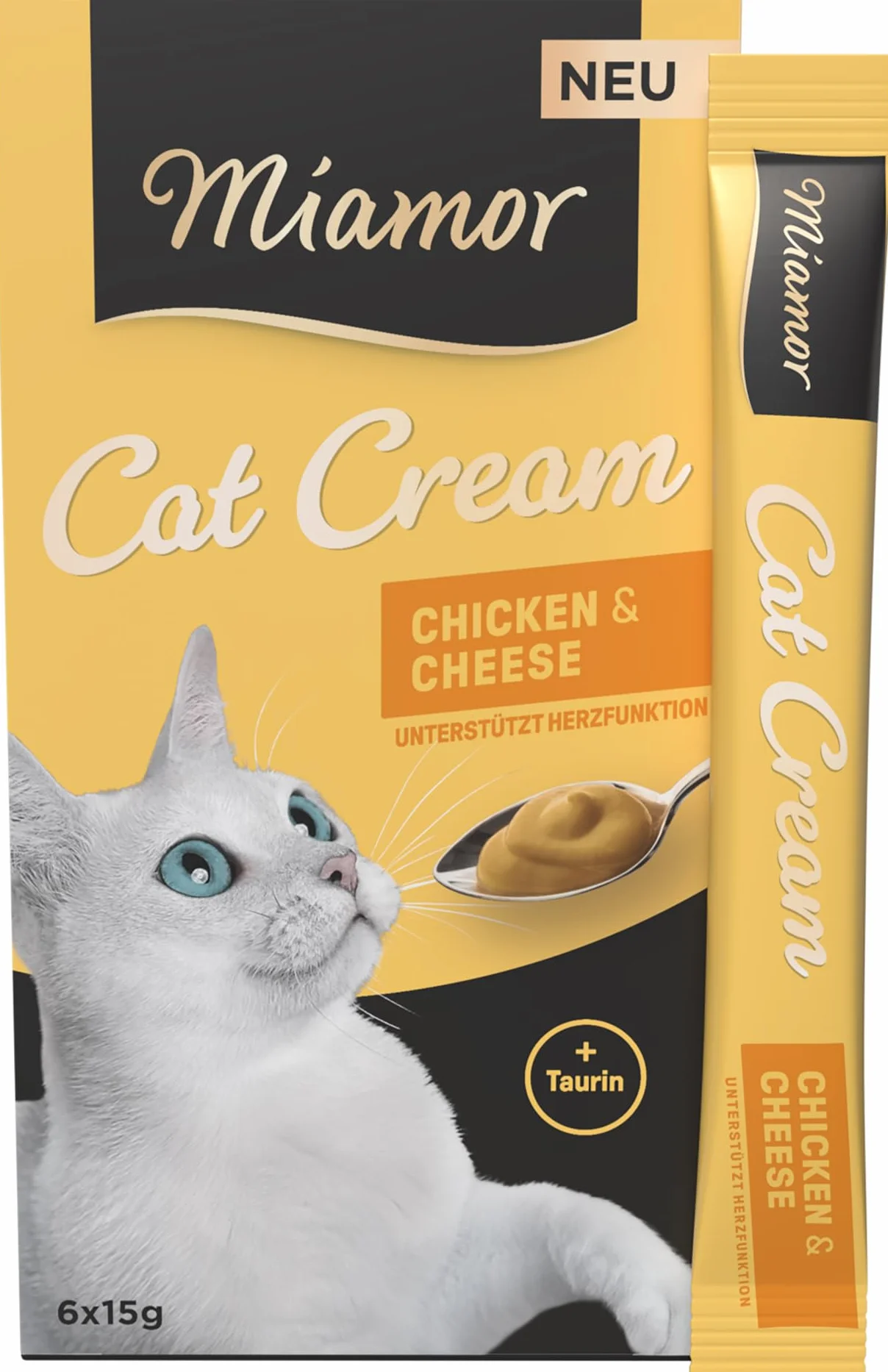 Miamor Cat Snack kremowa przekąska dla dorosłych kotów 11 x 6 x 15 g kurczaka i sera