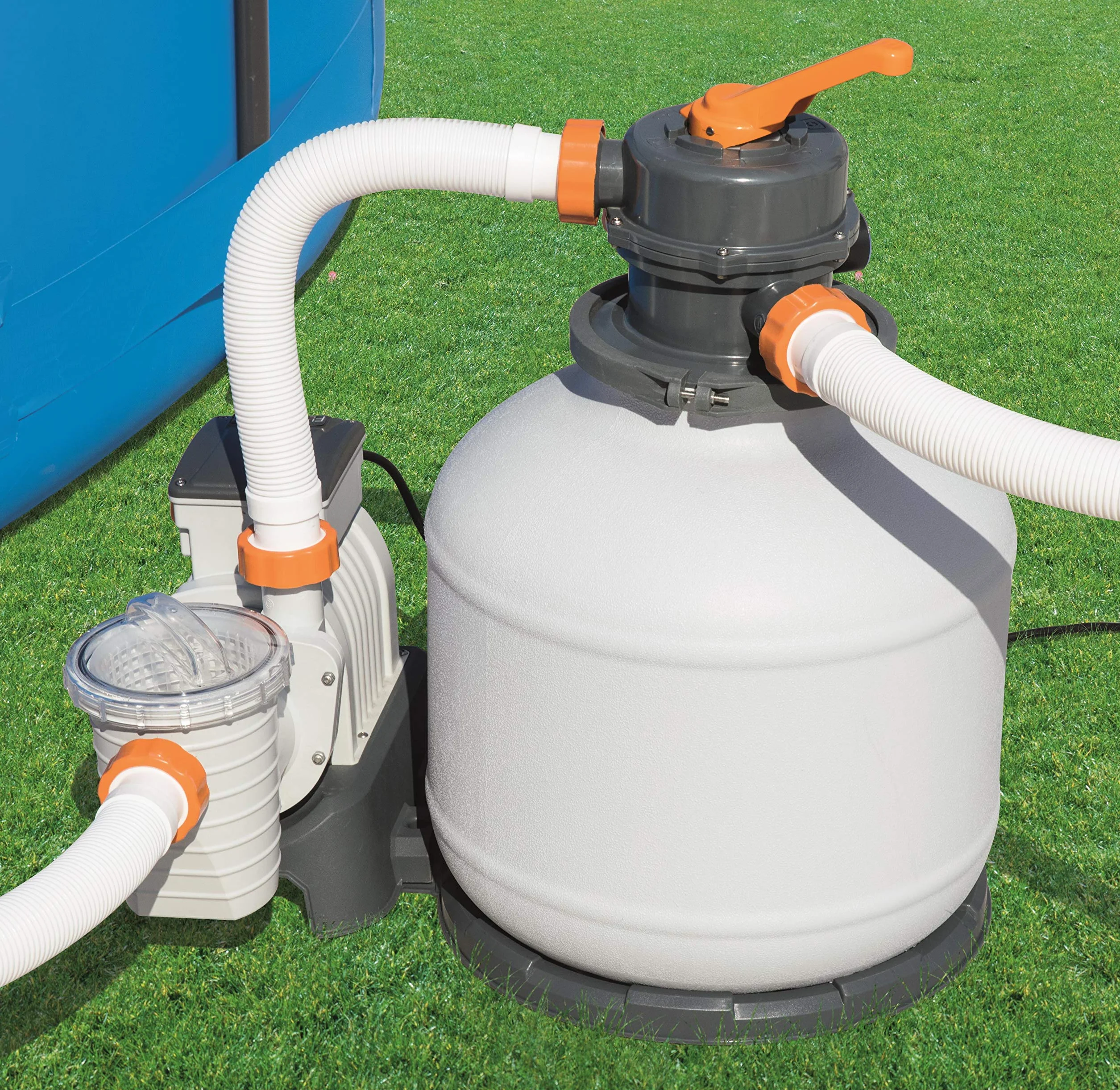 Bestway Flowclear pompa piaskowa z ChemConnect i programatorem czasowym 5,678 l/h