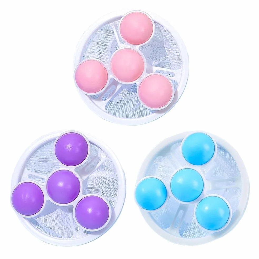SHARRA Worek filtrujący do usuwania sierści zwierząt do pralki, wielokrotnego użytku, pływający worek na kłaczki, worek do prania, Laundry Ball Pouches do prania sierści psa i wszystkich zwierząt