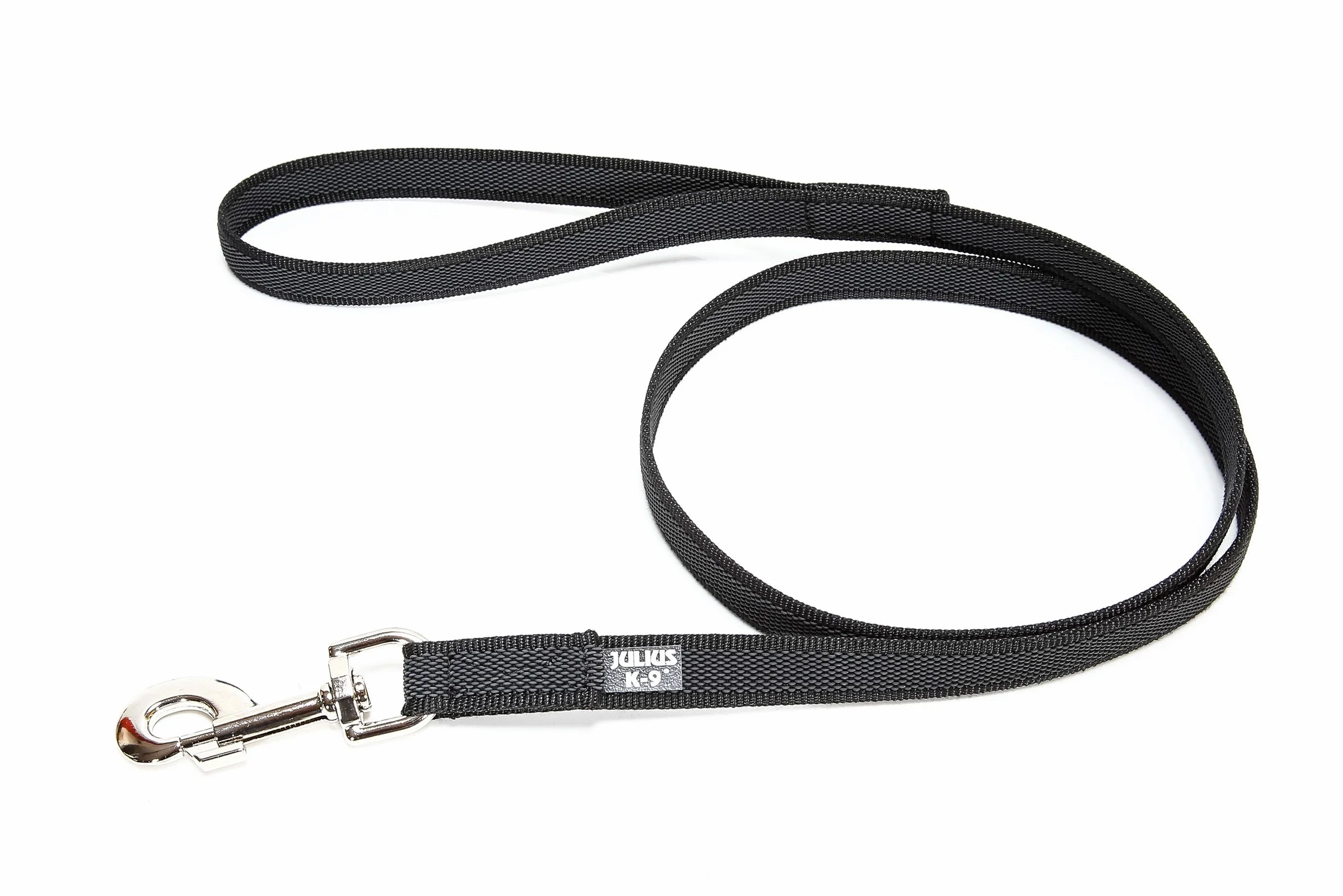 IDC Color & Gray gumowana linka 14 mm x 2 m z pętelką czarno-szara