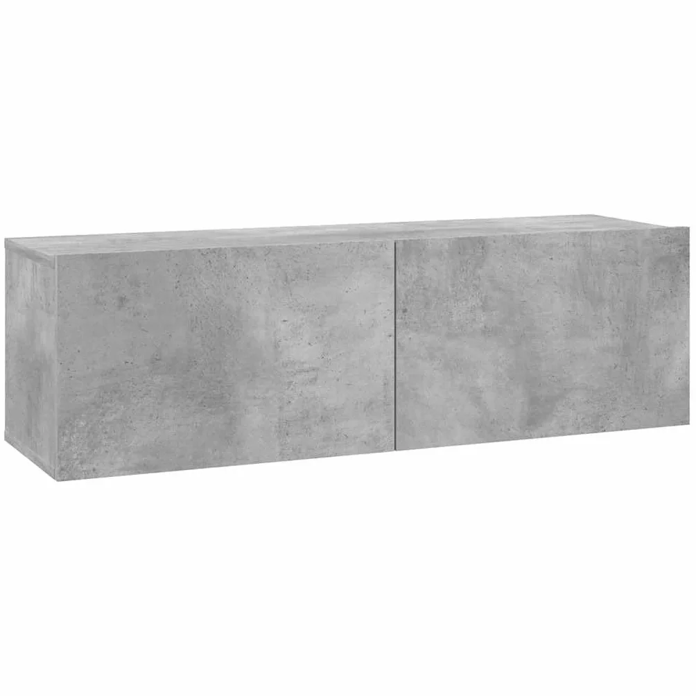 vidaXL Szafka pod TV, szarość betonu, 100x30x30 cm