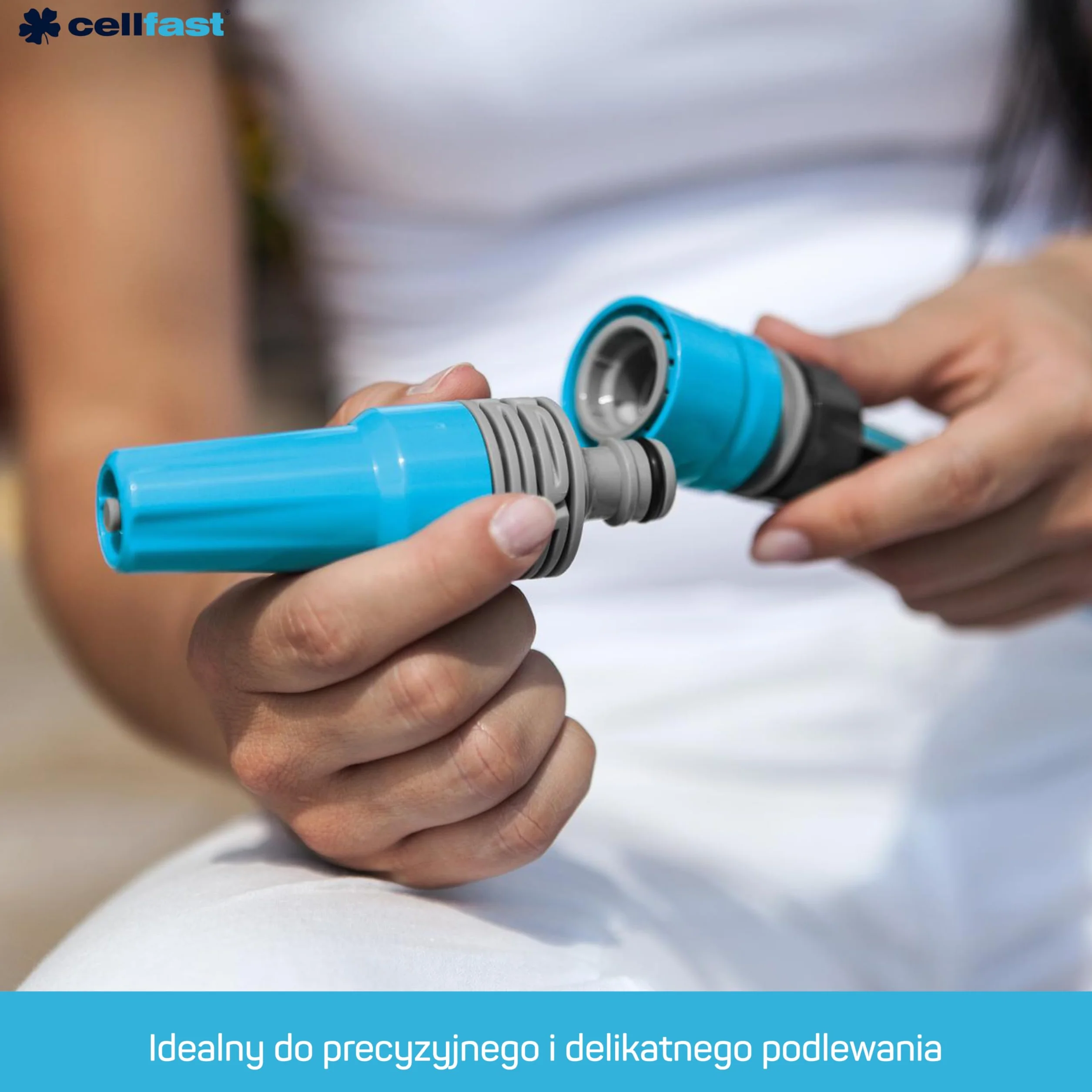 CELLFAST Zraszacz Prosty Zraszacz Ogrodowy Do Trawnika Kwiatów Roślin Ideal