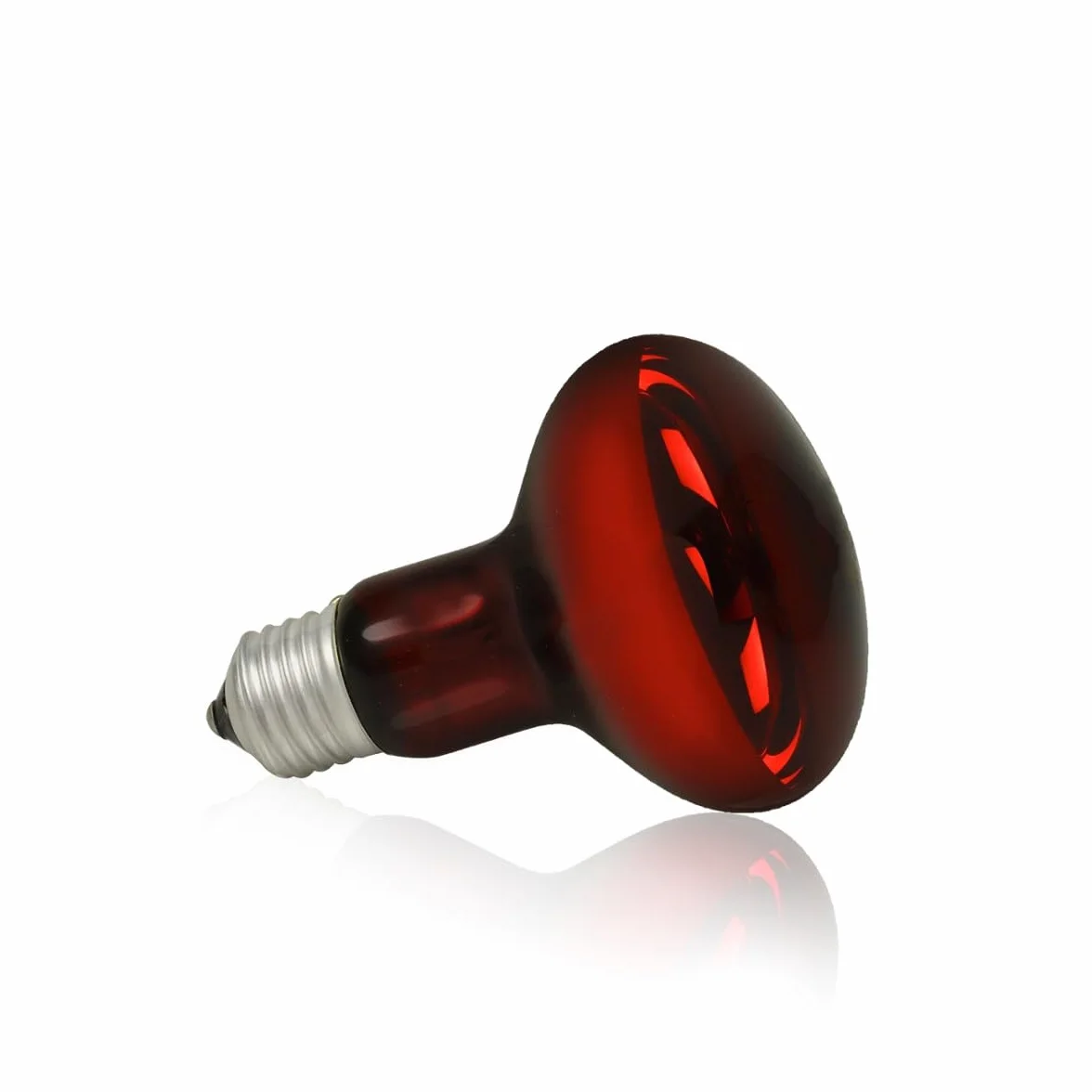 HAPPET Terra Night Heat 50W żarówka grzewcza do terrarium E27 czerwona – nocna lampa grzewcza dla gadów, naturalne ciepło bez zakłócania rytmu dnia i nocy, obserwacja nocna