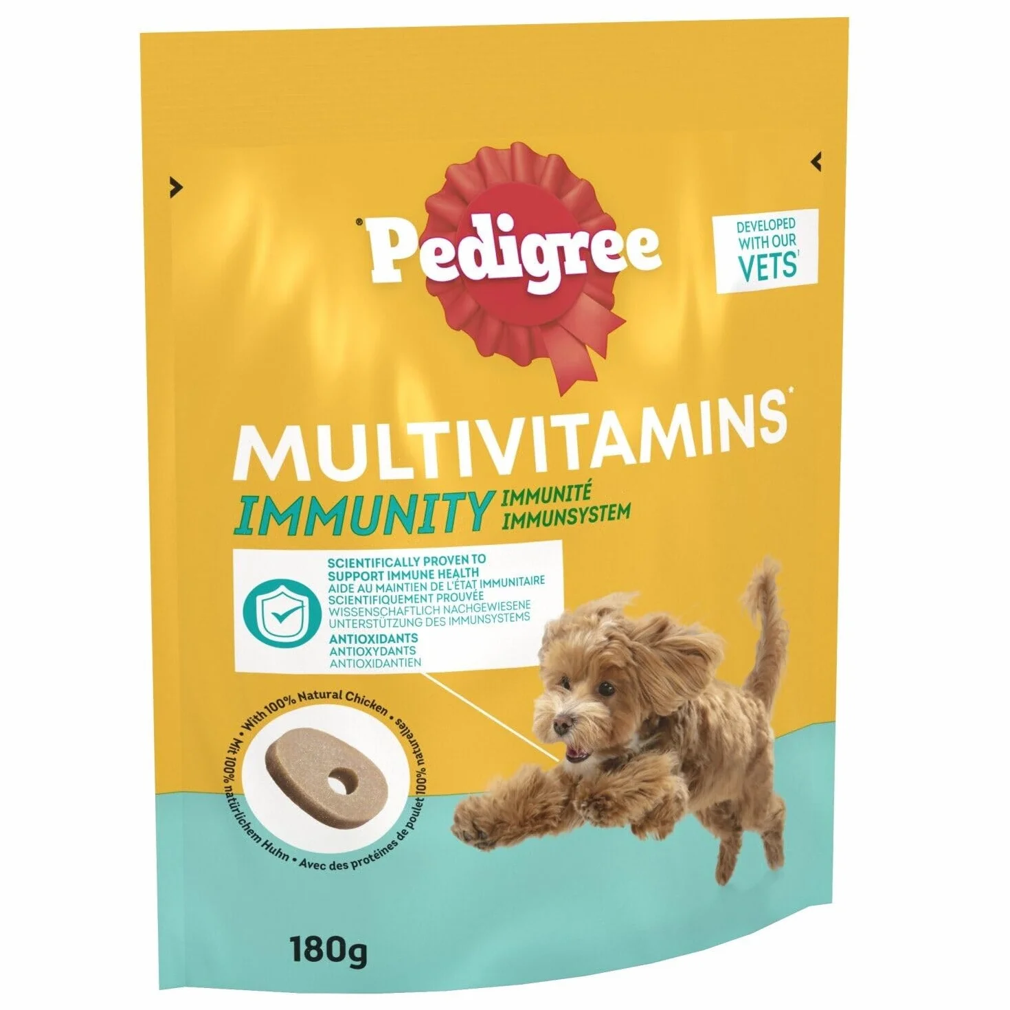 PEDIGREE Worek multiwitaminowy układ odpornościowy 6 x 180 g