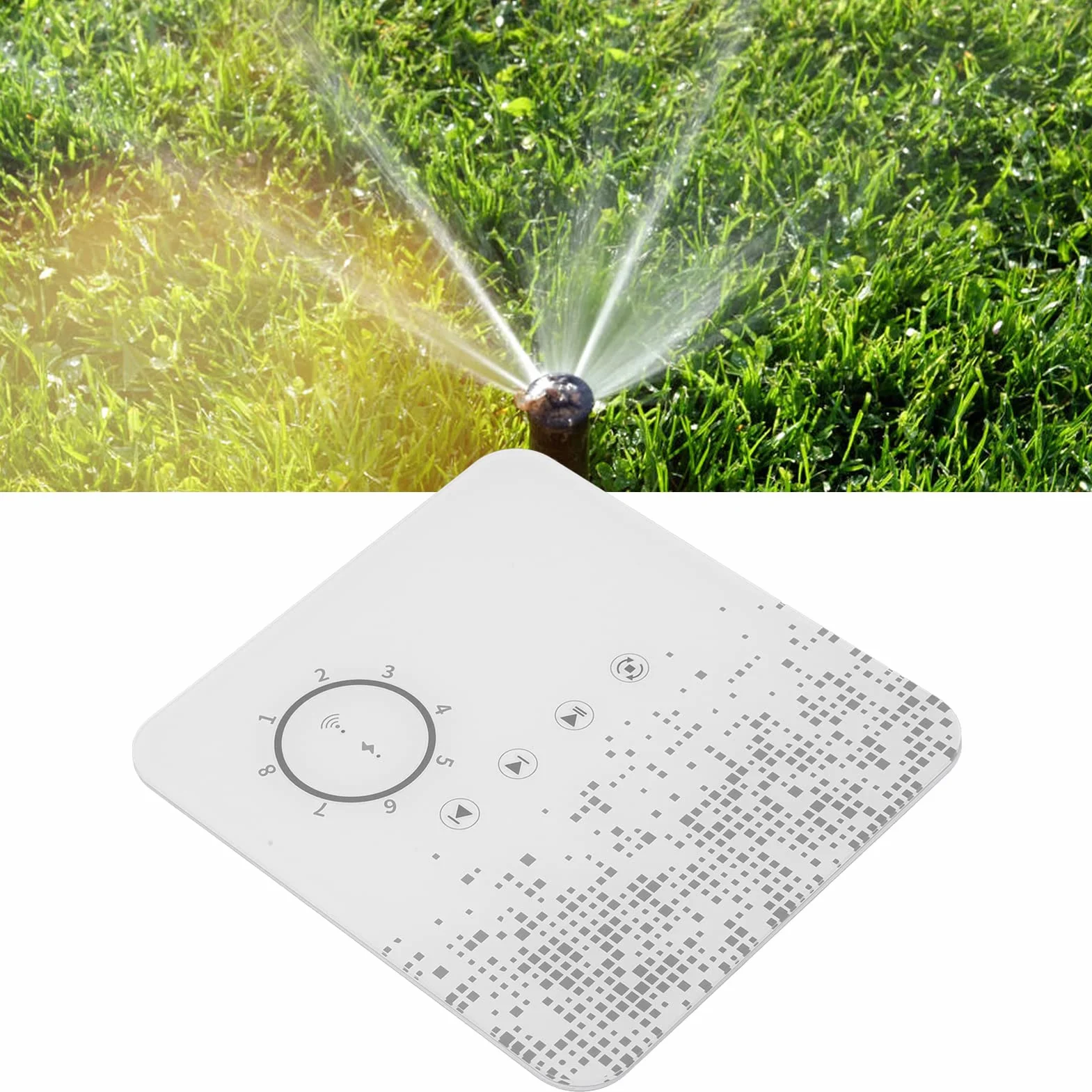8-strefowy Inteligentny Kontroler Zraszaczy WiFi Harmonogram dla Asystenta dla TUYA AC 24 V 50/60 HZ,konsola
